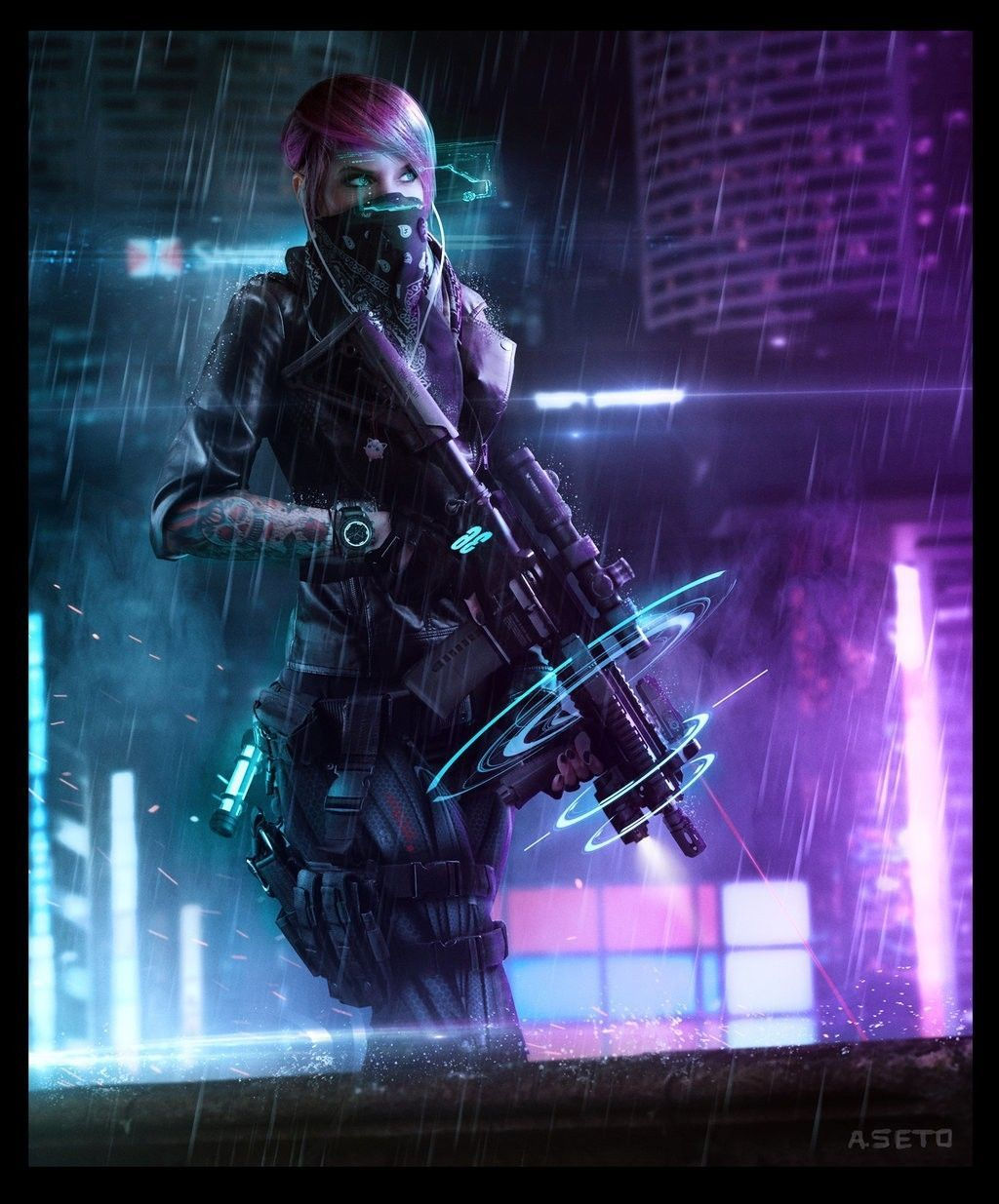 Wallpaper #oUWqlI4B7YBJg1BVAZ8G17 Cyberpunk Pink Girl Wallpapers Wallpaper Cave