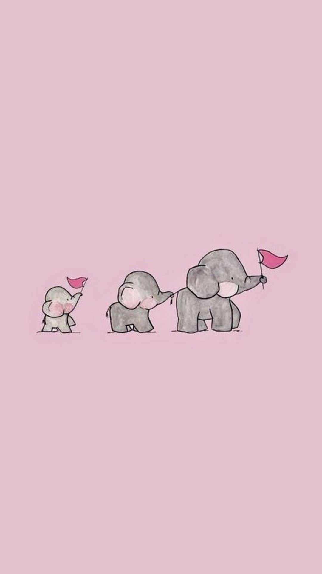 Wallpaper #sHfNJ5MB-pgBXx60h6cK390 Cute Elephant Wallpapers Wallpaper Cave