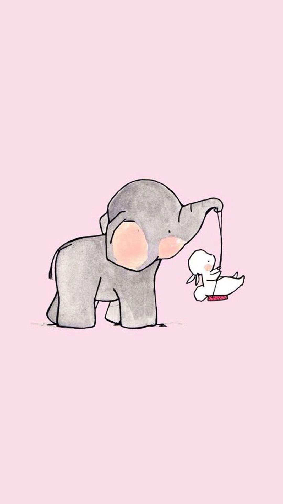 Wallpaper #sHfNJ5MB-pgBXx60h6cK389 Cute Elephant Wallpapers Wallpaper Cave
