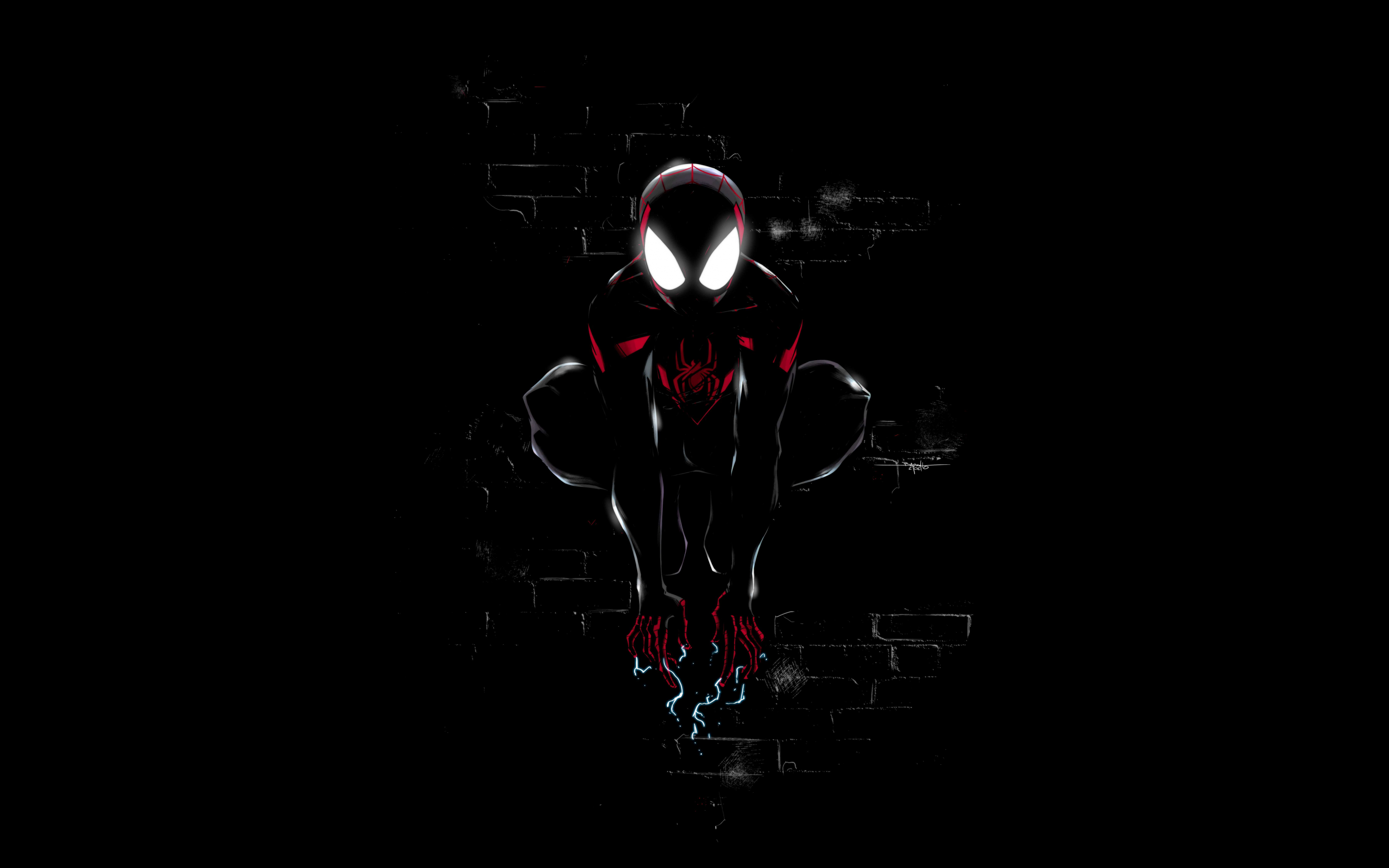 Wallpaper #J6UiMpMB0vj5YdARCdMq318 Dark Spider Man Wallpaper 4K