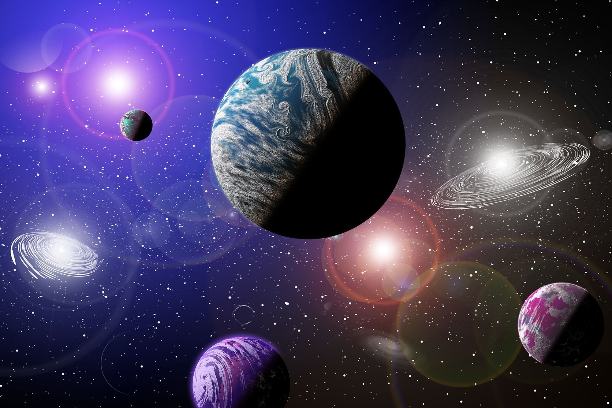 Wallpaper #-GcHAJMBSpphPi3-SqST9 Space Galaxy Planets Wallpapers Wallpaper Cave