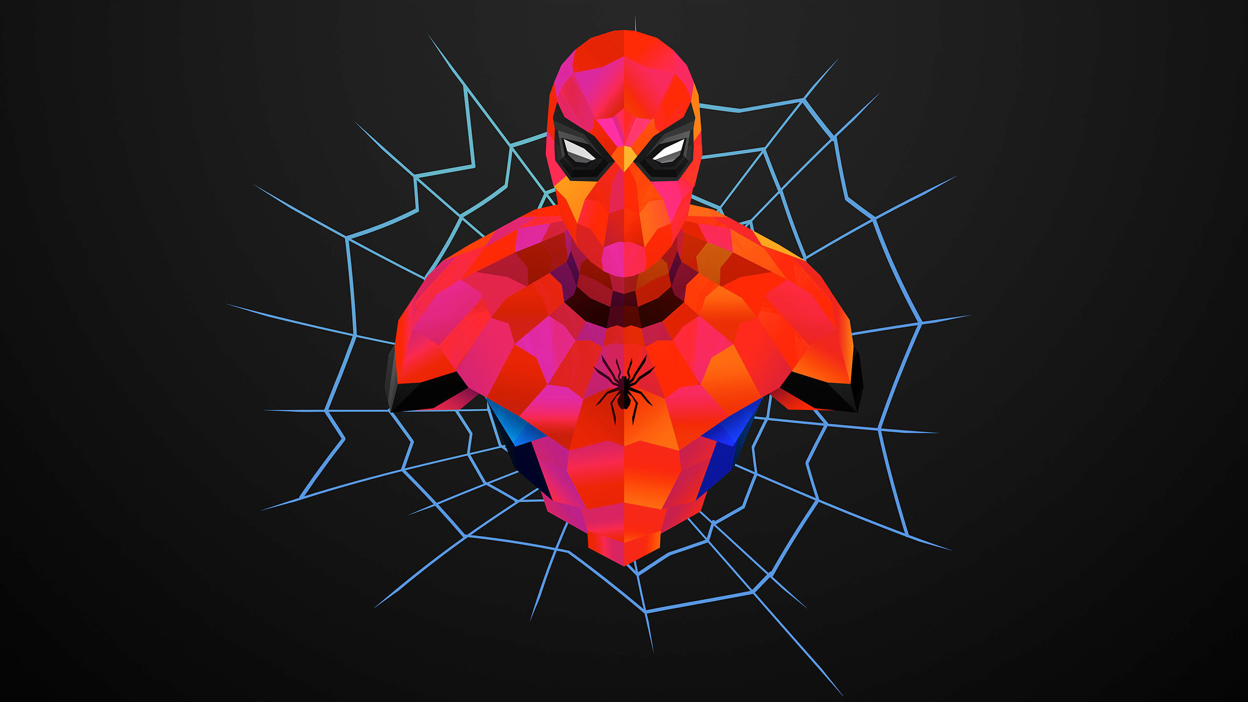 Wallpaper #fEXvlo4B7YBJg1BVEqBJ30 Spiderman Neon Red Wallpaper Wallpapertag