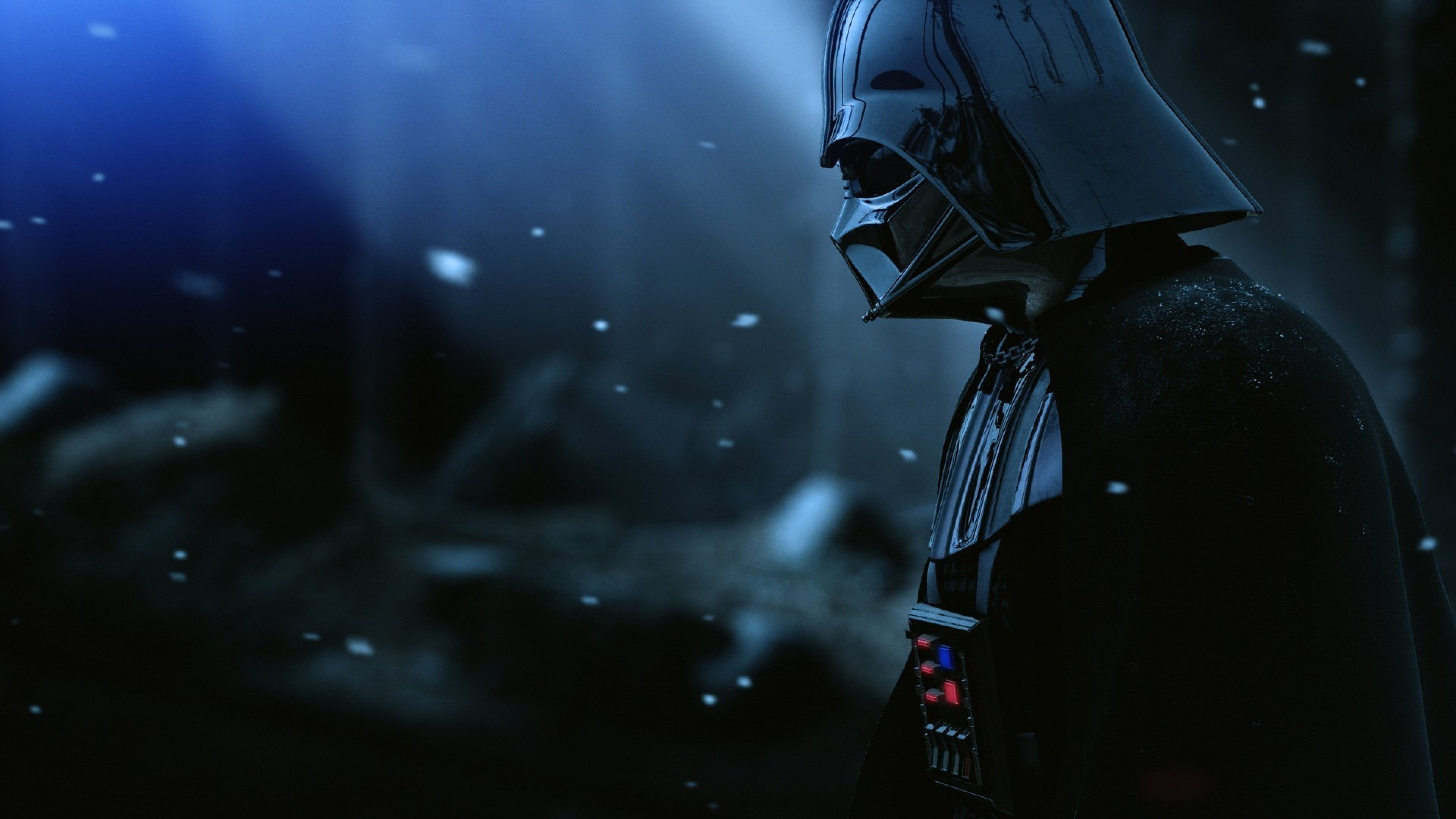 Wallpaper #428C2 Darth Vader, the Iconic Villain from Star Wars, Depicted in a Stunning Digital Art