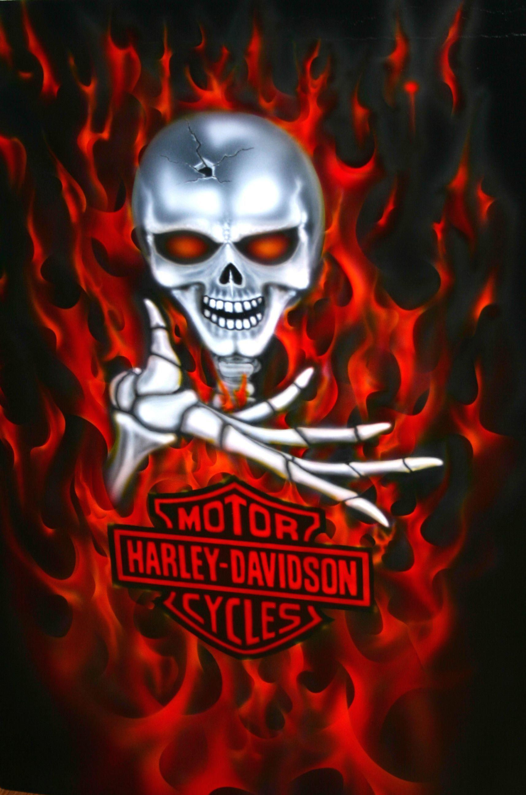 Wallpaper #HH2b9I4Bnwiau_P6pBBV8 Harley Davidson Skull Wallpapers Wallpaper Cave