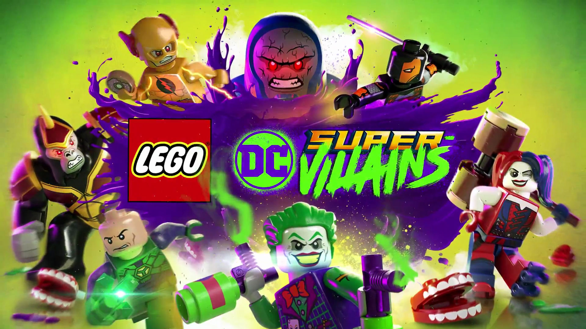 Wallpaper #i2j3E5MBSpphPi3-ugKi66 Superlotrzy W Lego DC Super Villains Tapeta Z Gry Gryonlinepl