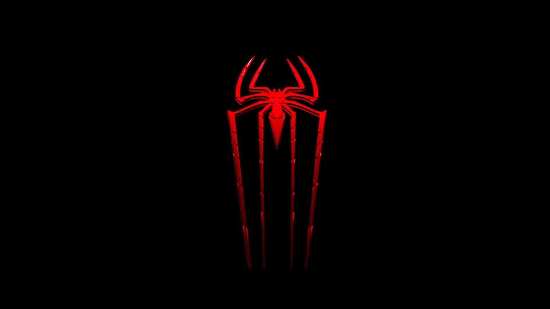 Wallpaper #J6UiMpMB0vj5YdARCdMq74 Black Spiderman Emblem