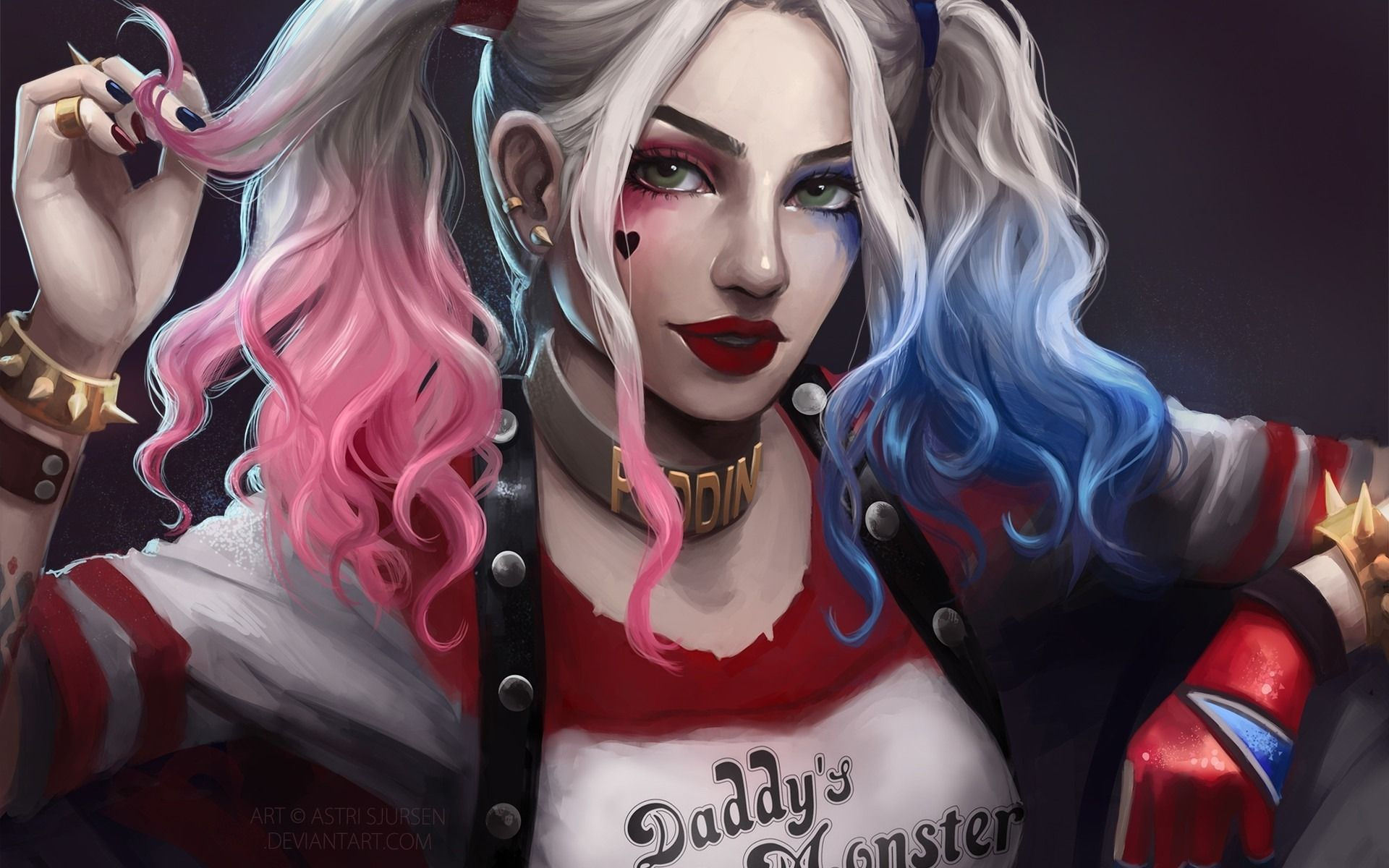 Wallpaper #YWcr-5IBSpphPi3-CZPD85 Harley Quinn Art Wallpapers Wallpaper Cave