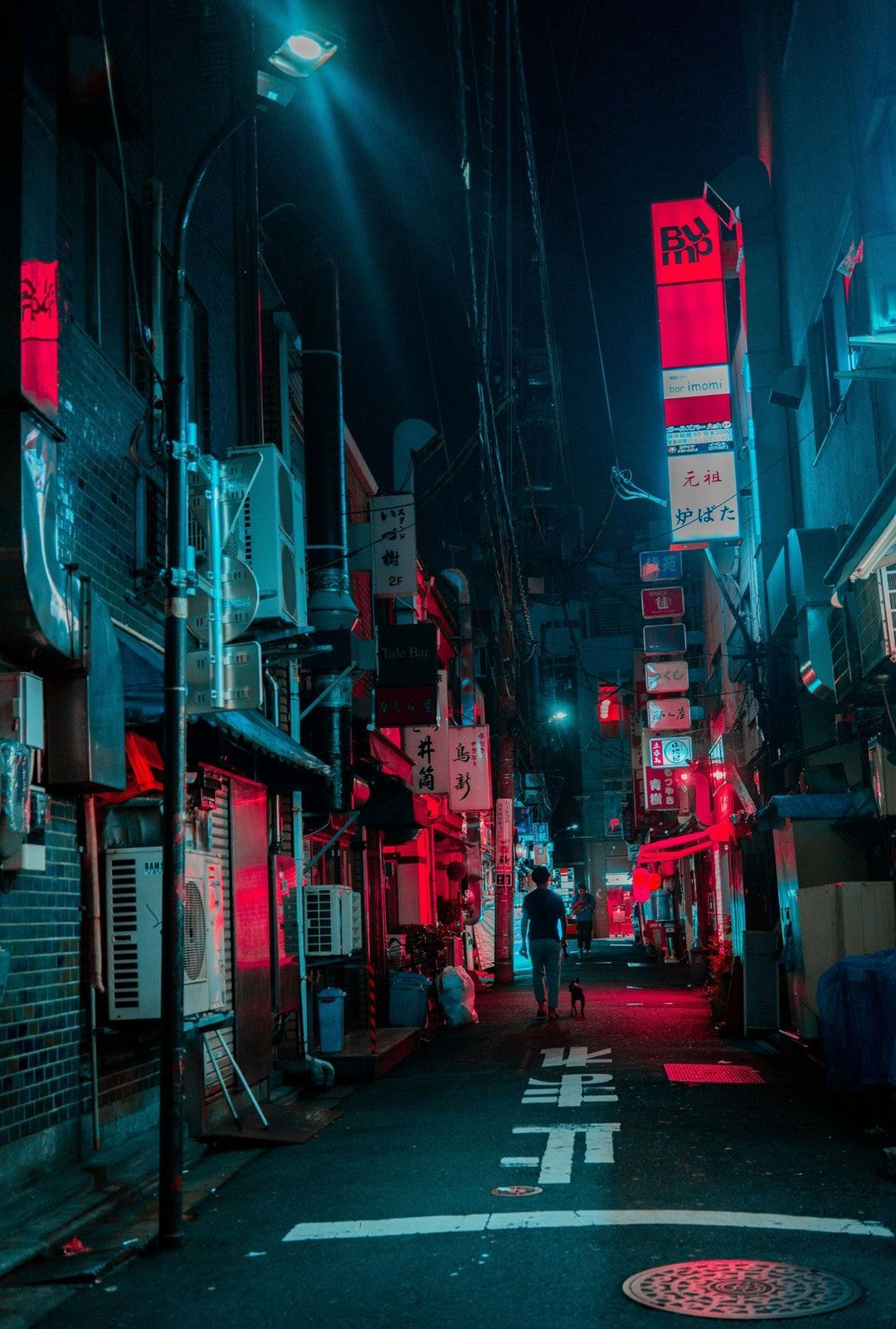 Wallpaper #-0VOk44B7YBJg1BVGZ5L45 Anime Street Cyberpunk Wallpapers Wallpaper Cave