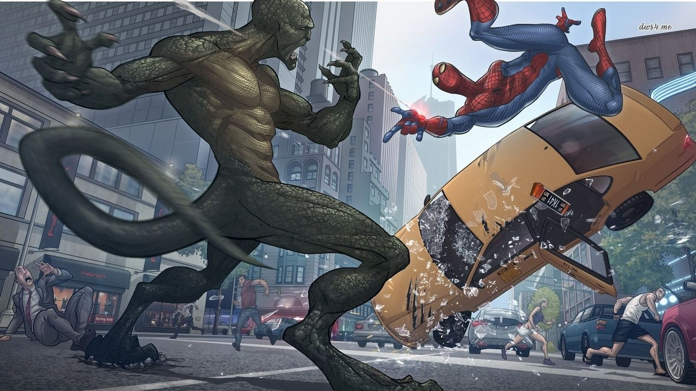 Wallpaper #y2eIA5MBSpphPi3-DrO631 The Amazing Spider Man Lizard Wallpapers Wallpaper Cave