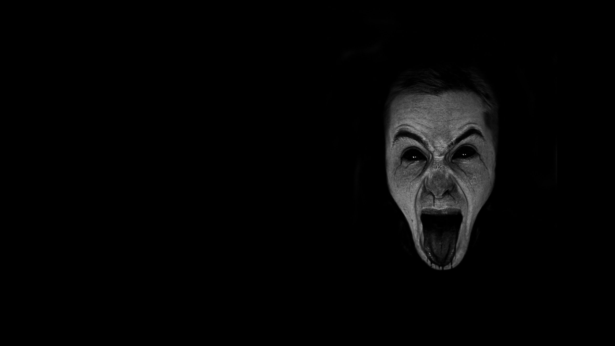 Wallpaper #3421C Wallpaper Horror Face