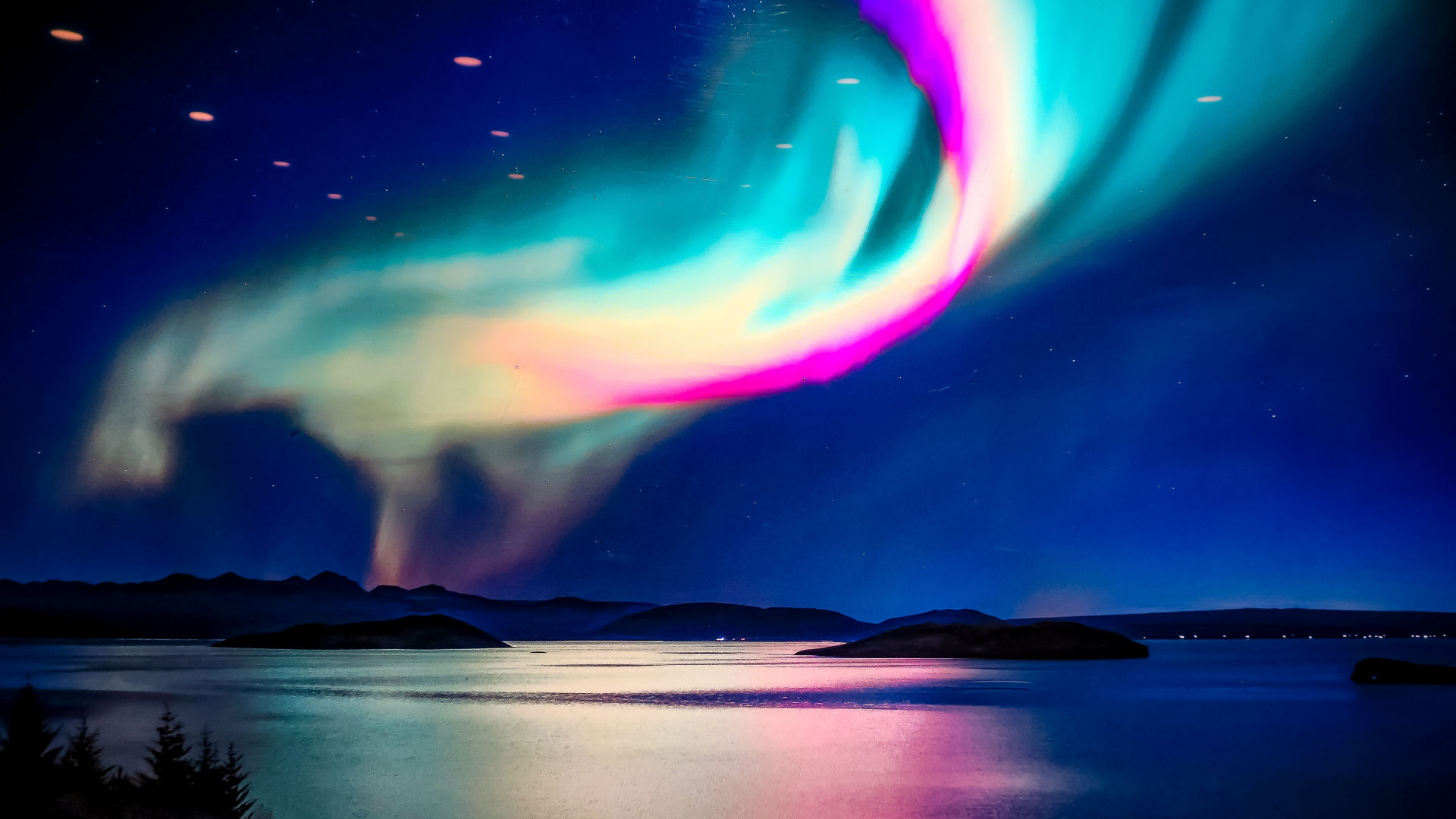 Wallpaper #9e7df 1920x1080 Aurora Northern Lights 4K Laptop Full HD 1080p HD 4K