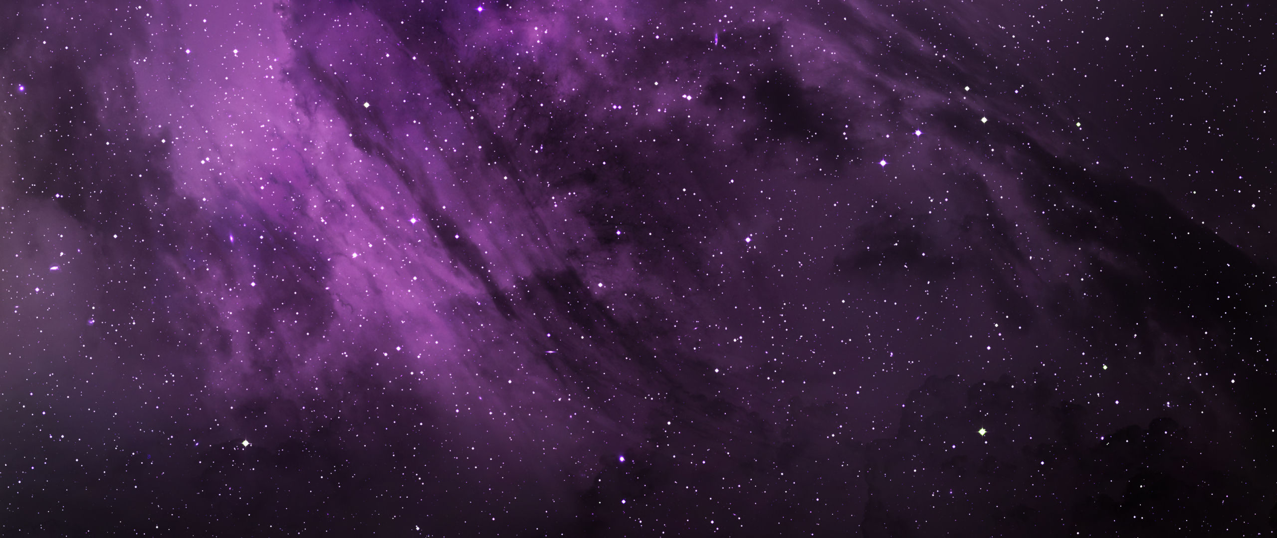 Wallpaper #ymeNAJMBSpphPi3-VKaI251 Download Wallpaper 2560x1080 Purple Clouds Cosmos Stars Space Dual