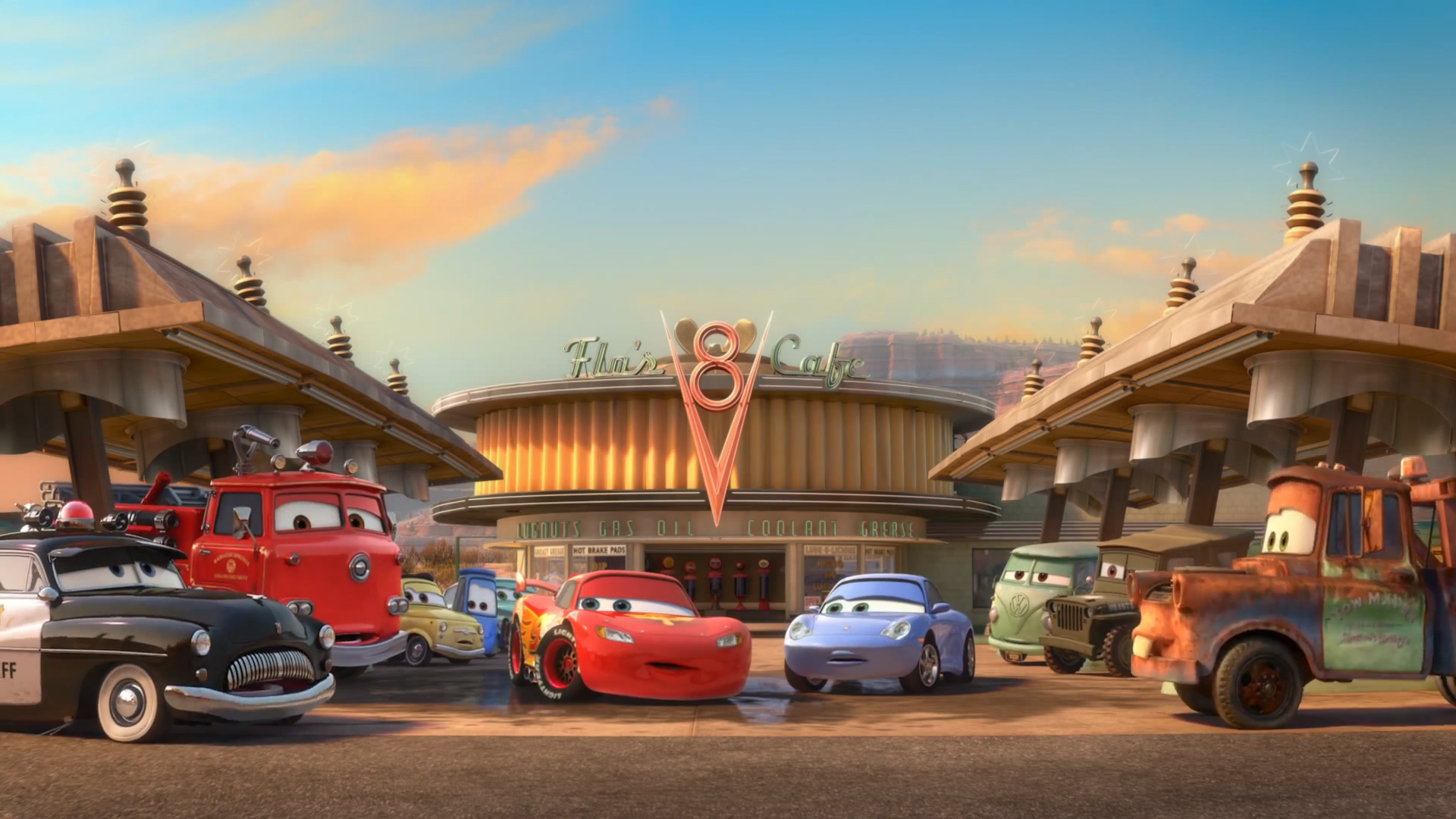 Wallpaper #04291 Radiator Springs Disney Pixar Cars Photo 33166901 Fanpop Desktop Background