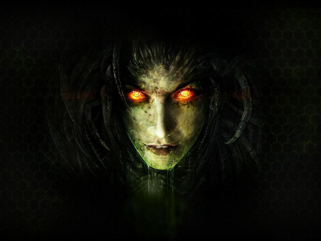 Wallpaper #3421C Wallpaper Horror Face