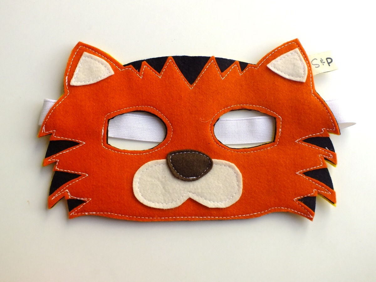 Wallpaper #32hUFJMBSpphPi3-iwOP46 Felt Tiger Mask Felt