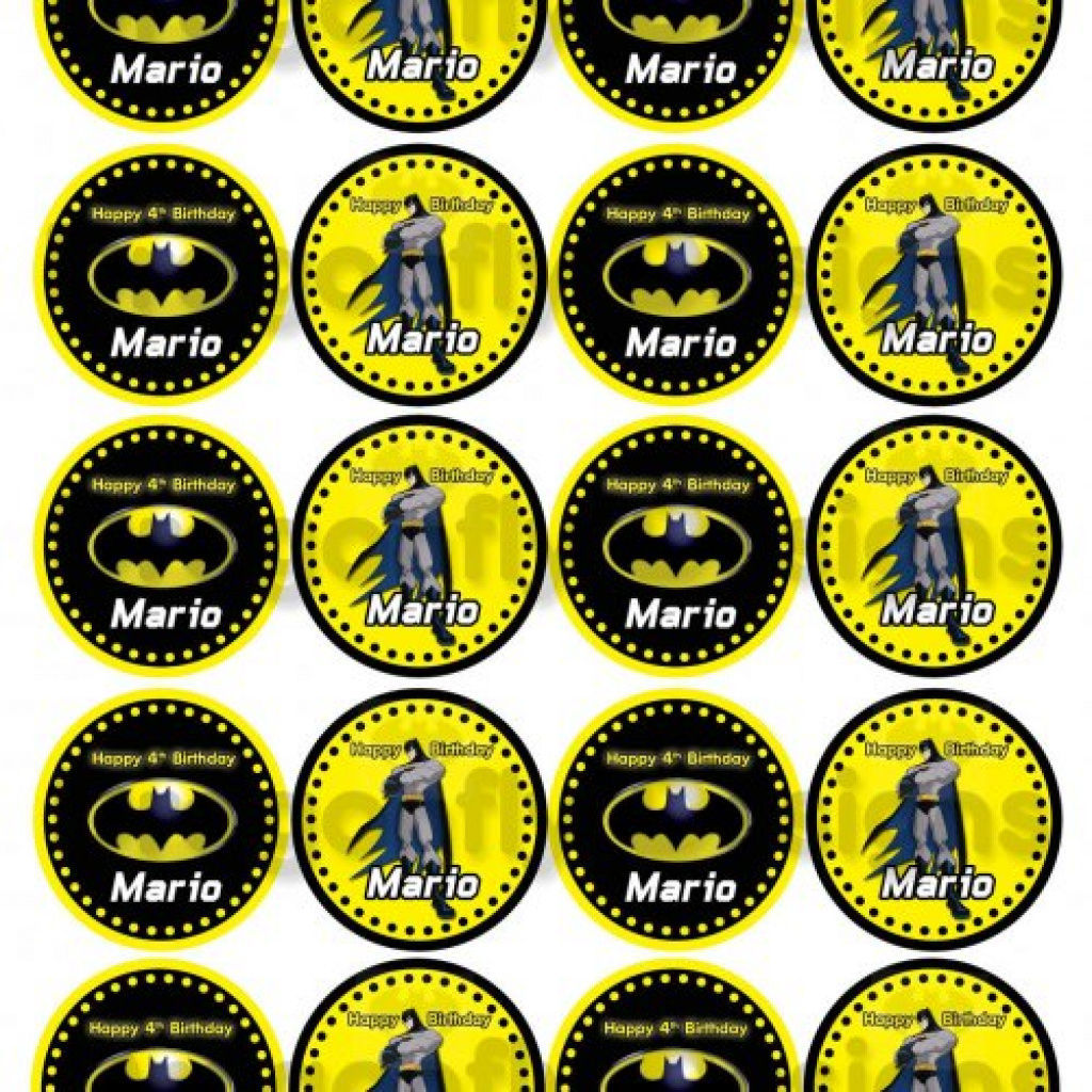 Wallpaper #IotfdZcBcm9NJah-aXdY57 Batman Cupcake Toppers Free Printable Free Printable Batman Cupcake