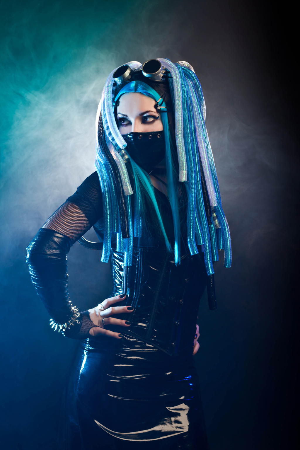 Wallpaper #FM5vJZMB71dOy6JZ5RSb40 Cybergoth by Mysteria Violent on Deviantart