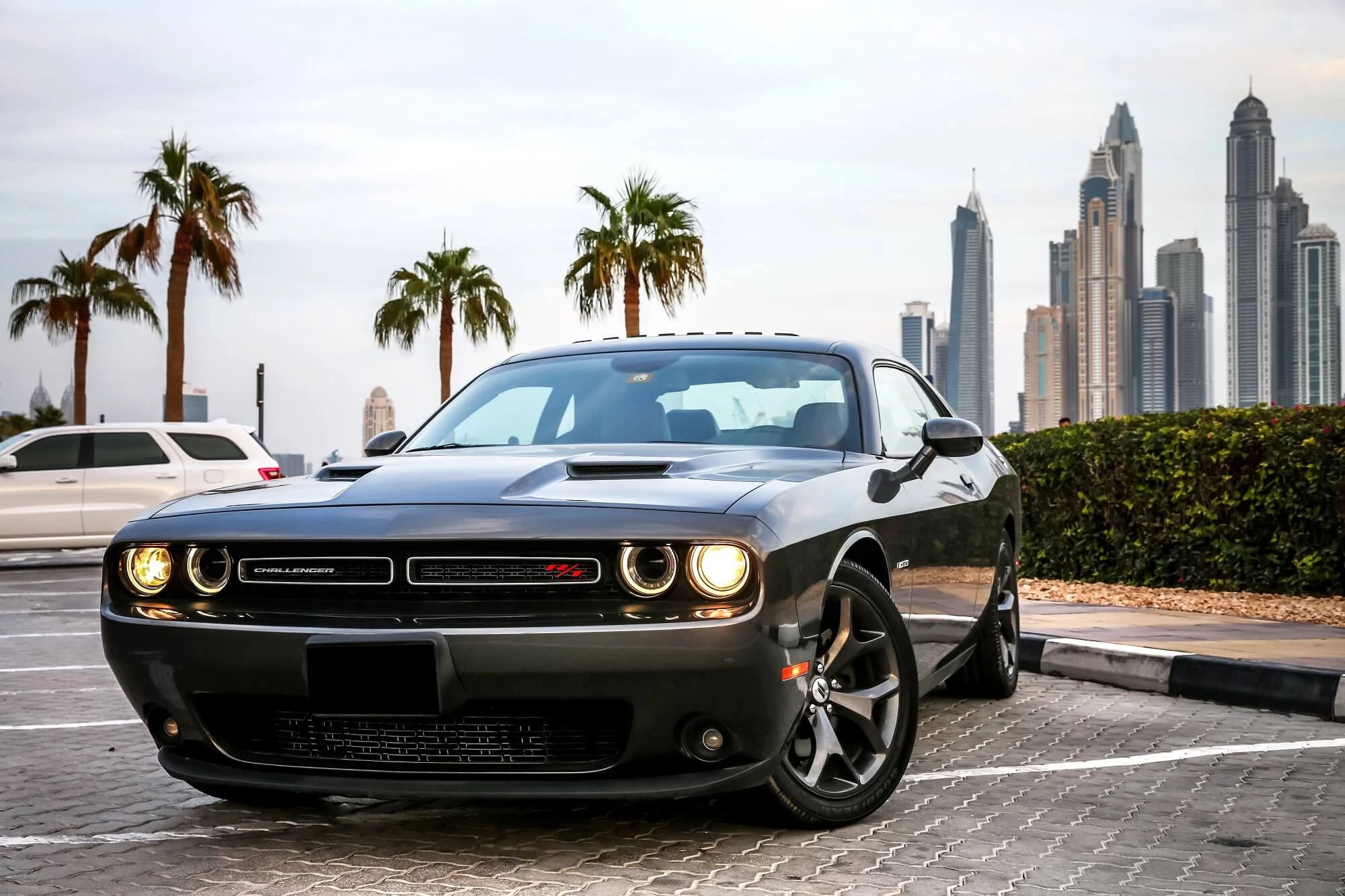 Wallpaper #84950 2018 Dodge Challenger Srt Demon Black Satin Hood Only 594 Miles Bone