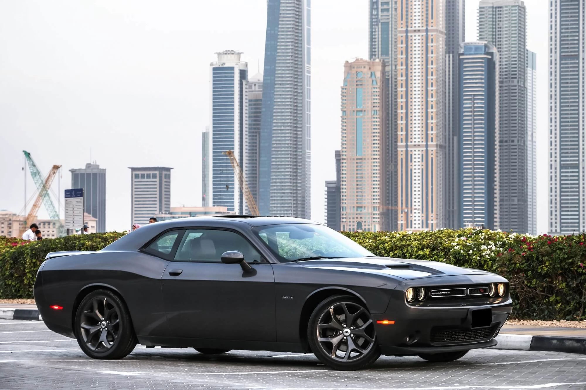 Wallpaper #84950 2018 Dodge Challenger Srt Demon Black Satin Hood Only 594 Miles Bone