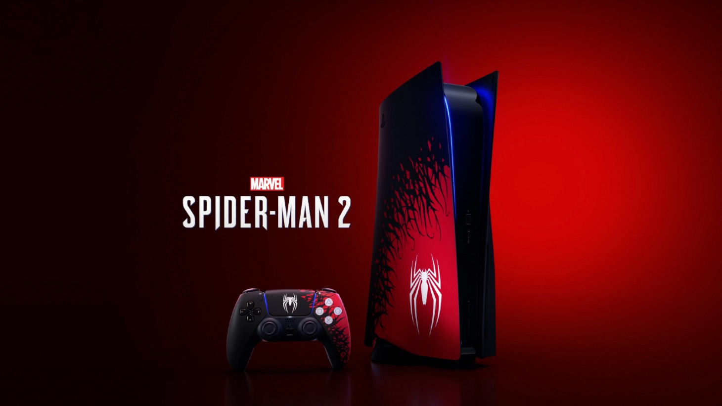 Wallpaper #4vQTOpMBKFX8bn3rknfp284 Spider Man 2 PS5 Bundle Dualsense and Console Covers Revealed