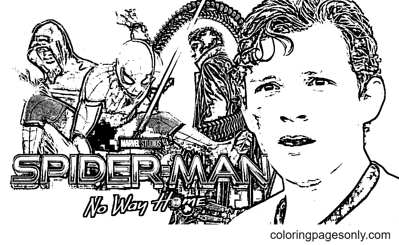 Wallpaper #sqVdOJMBVBiSkHCato0p93 Spider Man No Way Home Coloring Pages Printable