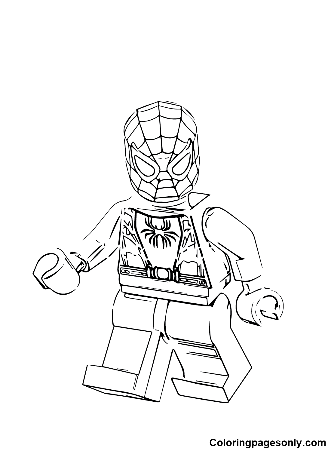 Wallpaper #Kl7kMpMBborbLbcz02Al269 Spiderman Lego Coloring Pages Free Printable Coloring Pages