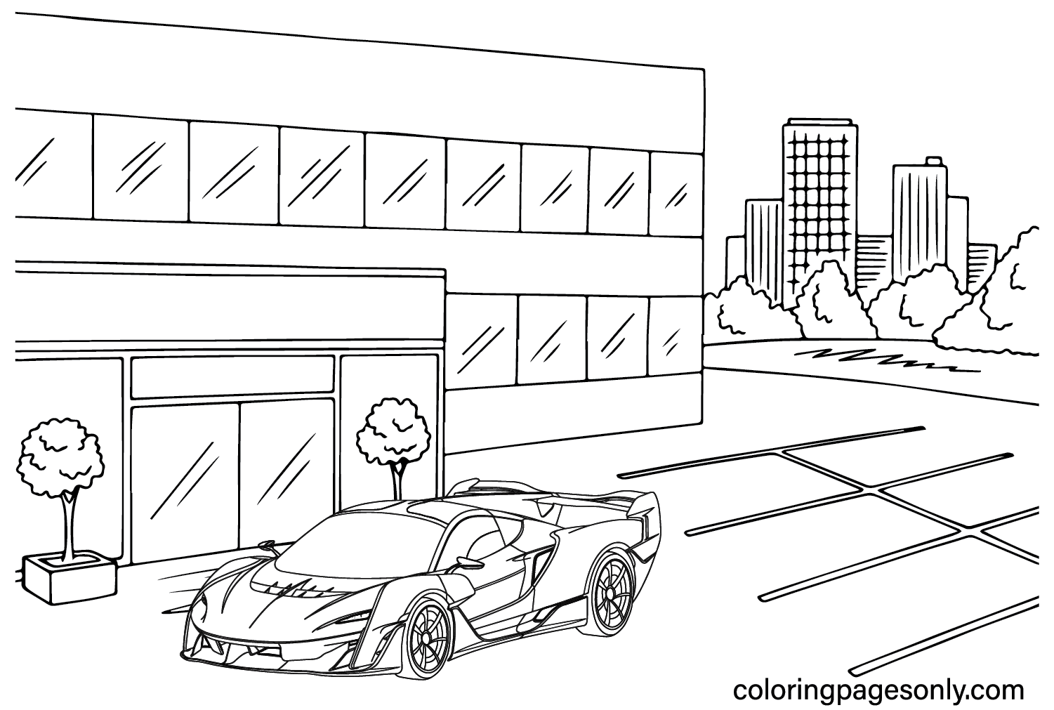 Wallpaper #fmejDJMBSpphPi3-f9-x482 Hypercar Coloring Page Coloring Pages