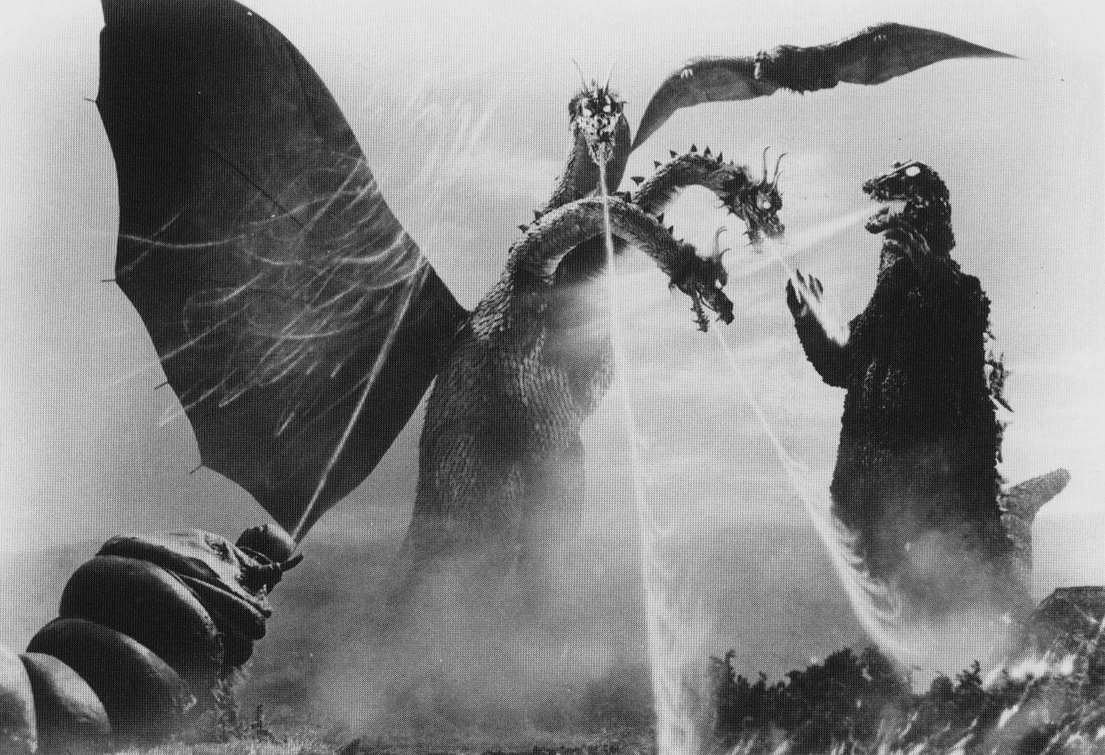 Wallpaper #wEDgL5MBJhL2WPbaU77v178 Image Gt3hm Godzilla Rodan and Mothra vs King Ghidorah Artwork