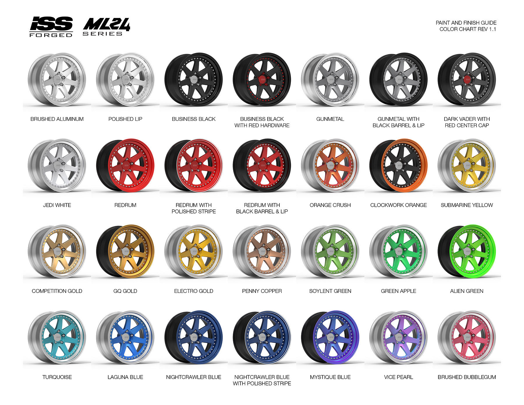 Wallpaper #1KVsN5MBVBiSkHCaS4uU282 Iss Forged New Ml24 Series of Wheels Redefining Art and Functionality
