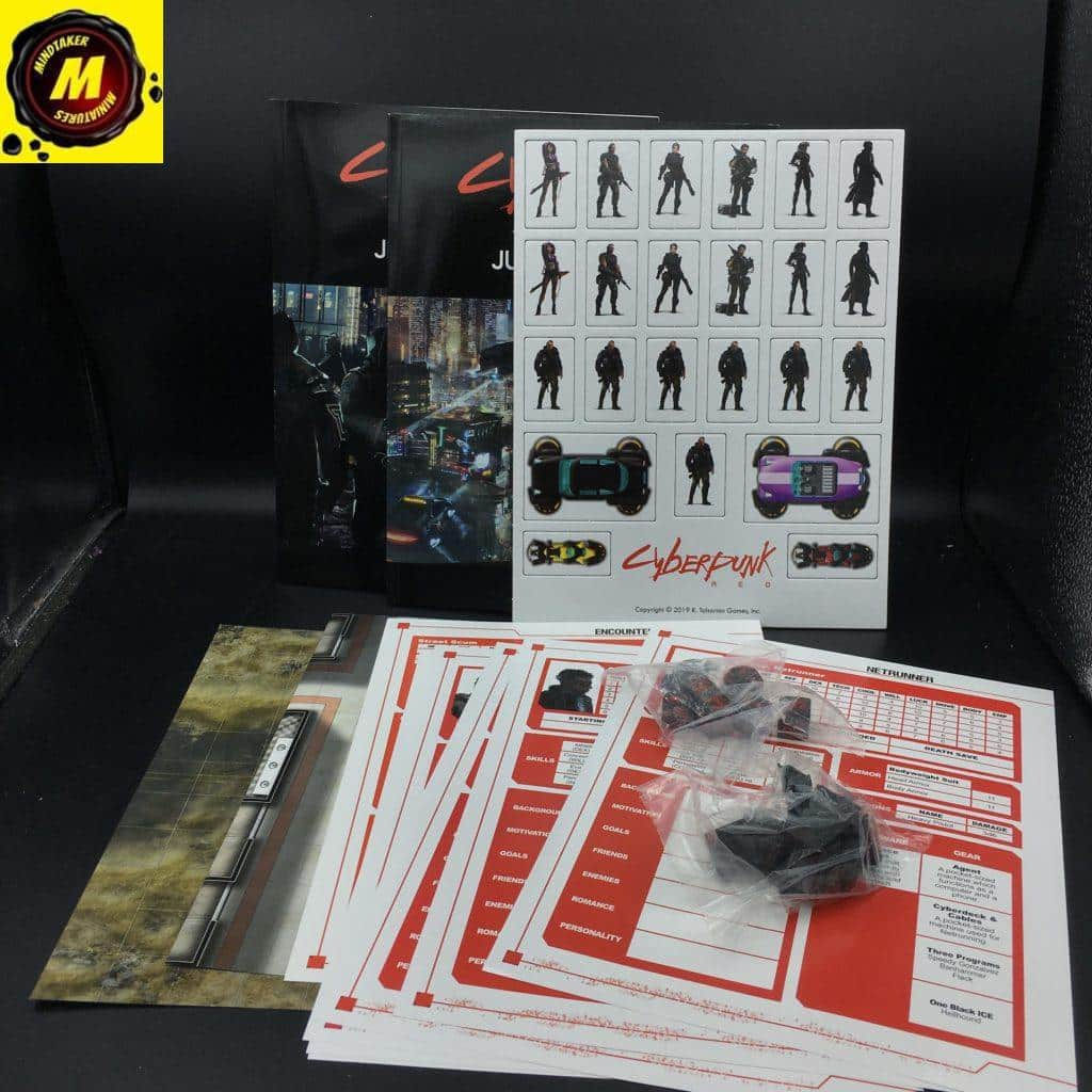 Wallpaper #xJ2lZ5cBkAG5jTCHgrMh8 Cyberpunk Red Jumpstart Kit 72039 Mindtaker Miniatures