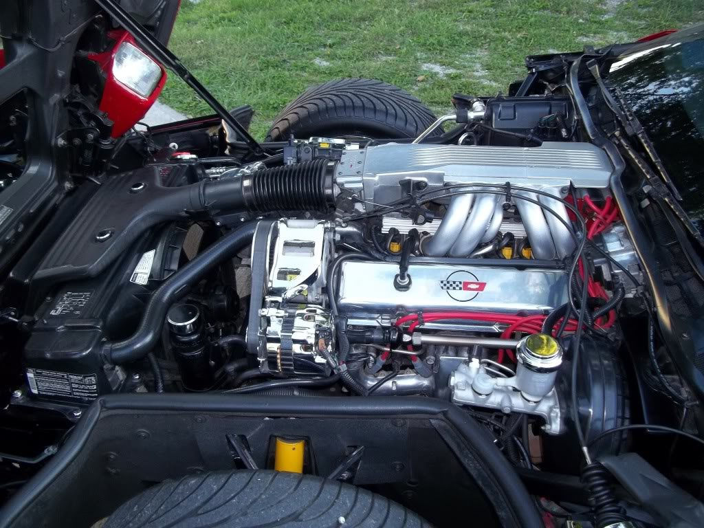 Wallpaper #-Gd-AZMBSpphPi3-aqp51 C4 Corvette Engine Bay