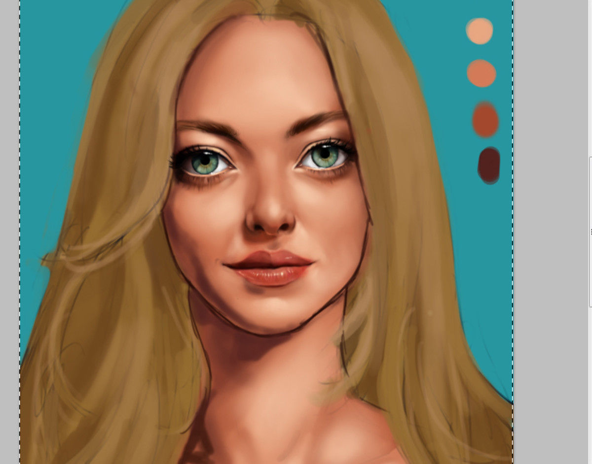 Wallpaper #QmdJ55IBSpphPi3-yTfe151 How to Create Beautiful Realistic Face Shading Using Digital Art