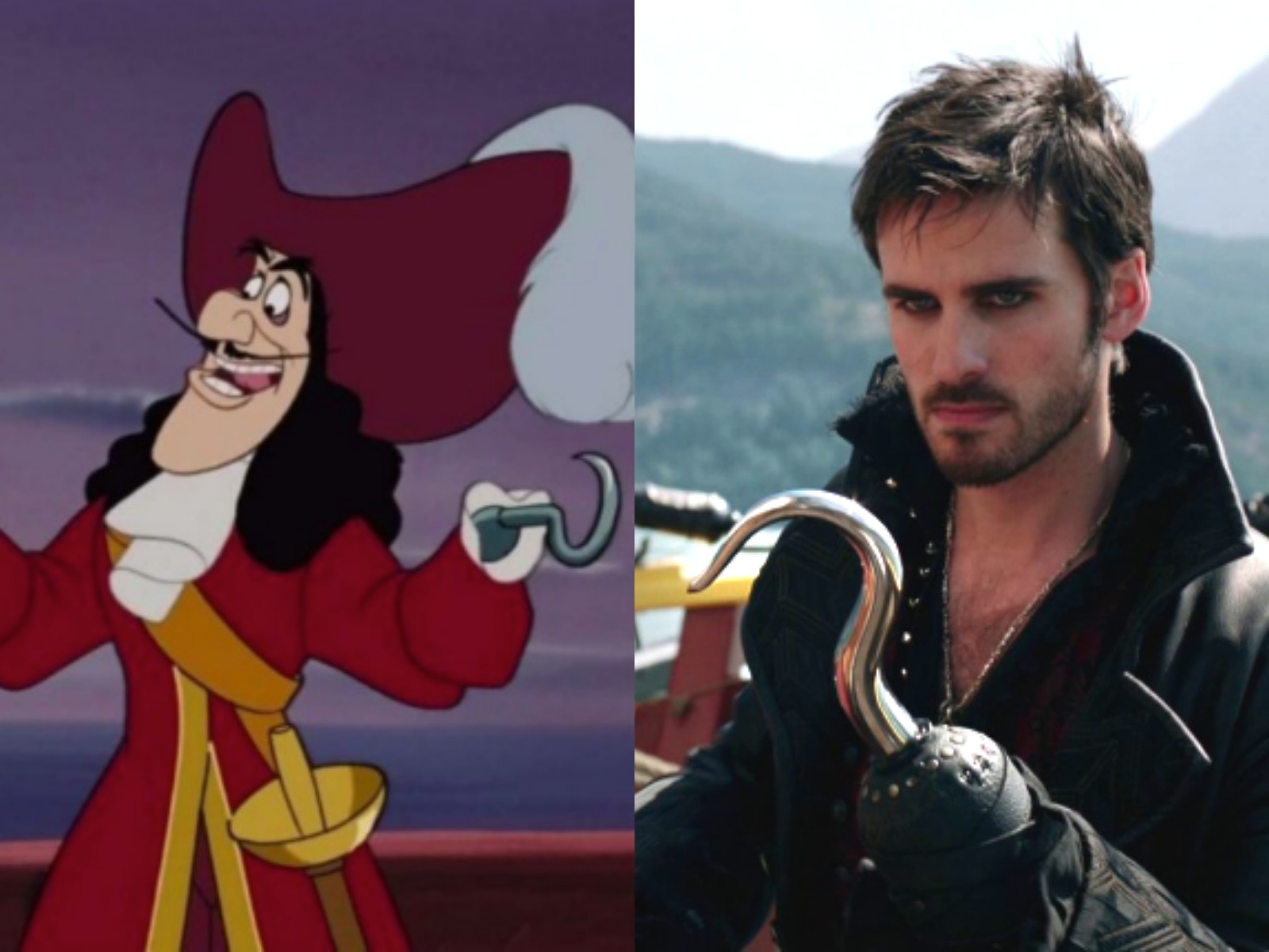 Wallpaper #zDG2NZMB5zzyi_yYm1d1303 Once Upon a Time Characters vs Their Animated Versions Business Insider