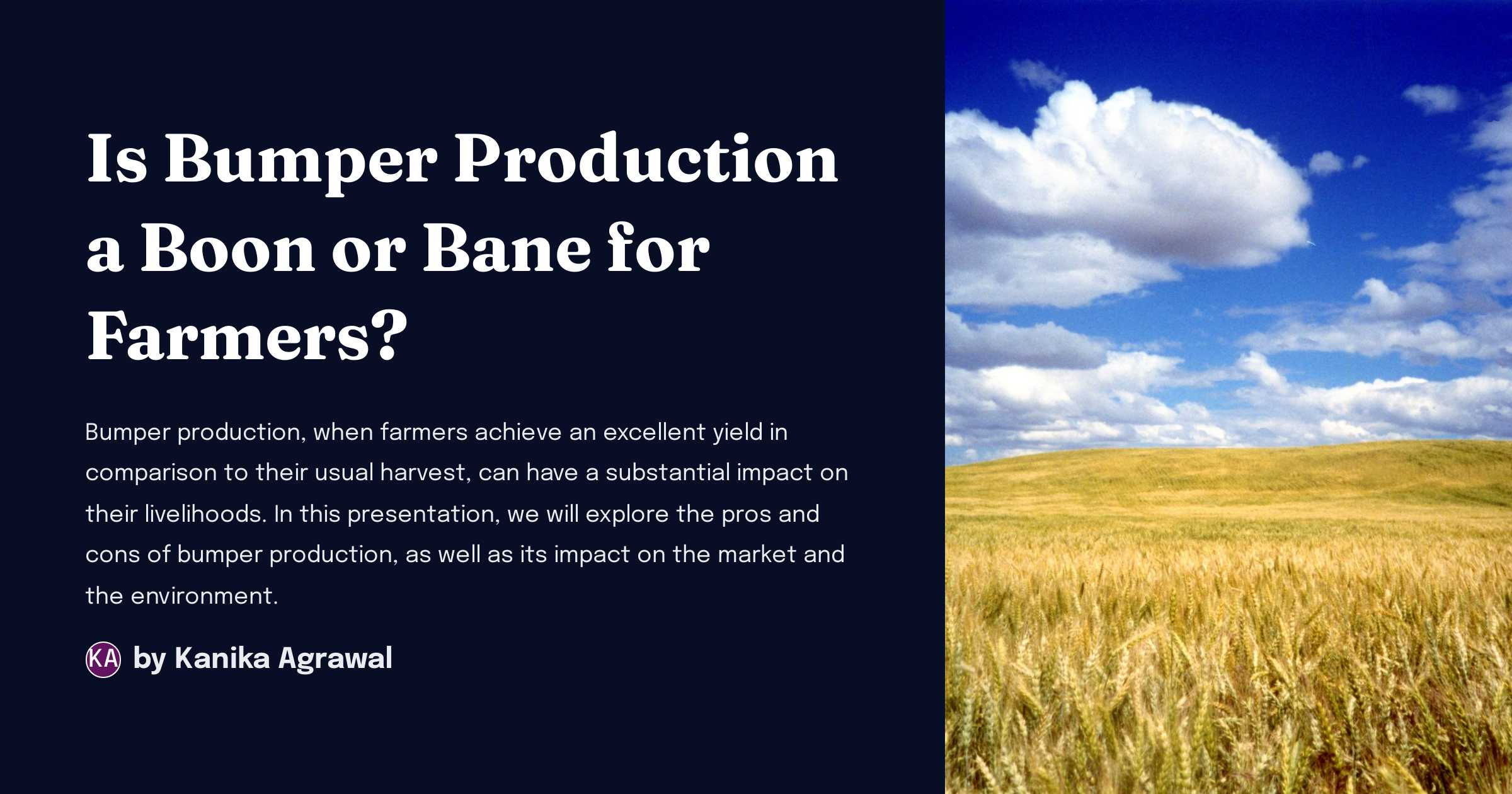 Wallpaper #wBrcUJMB1yWOL4qgnIBg230 Is Bumper Production a Boon or Bane for Farmers