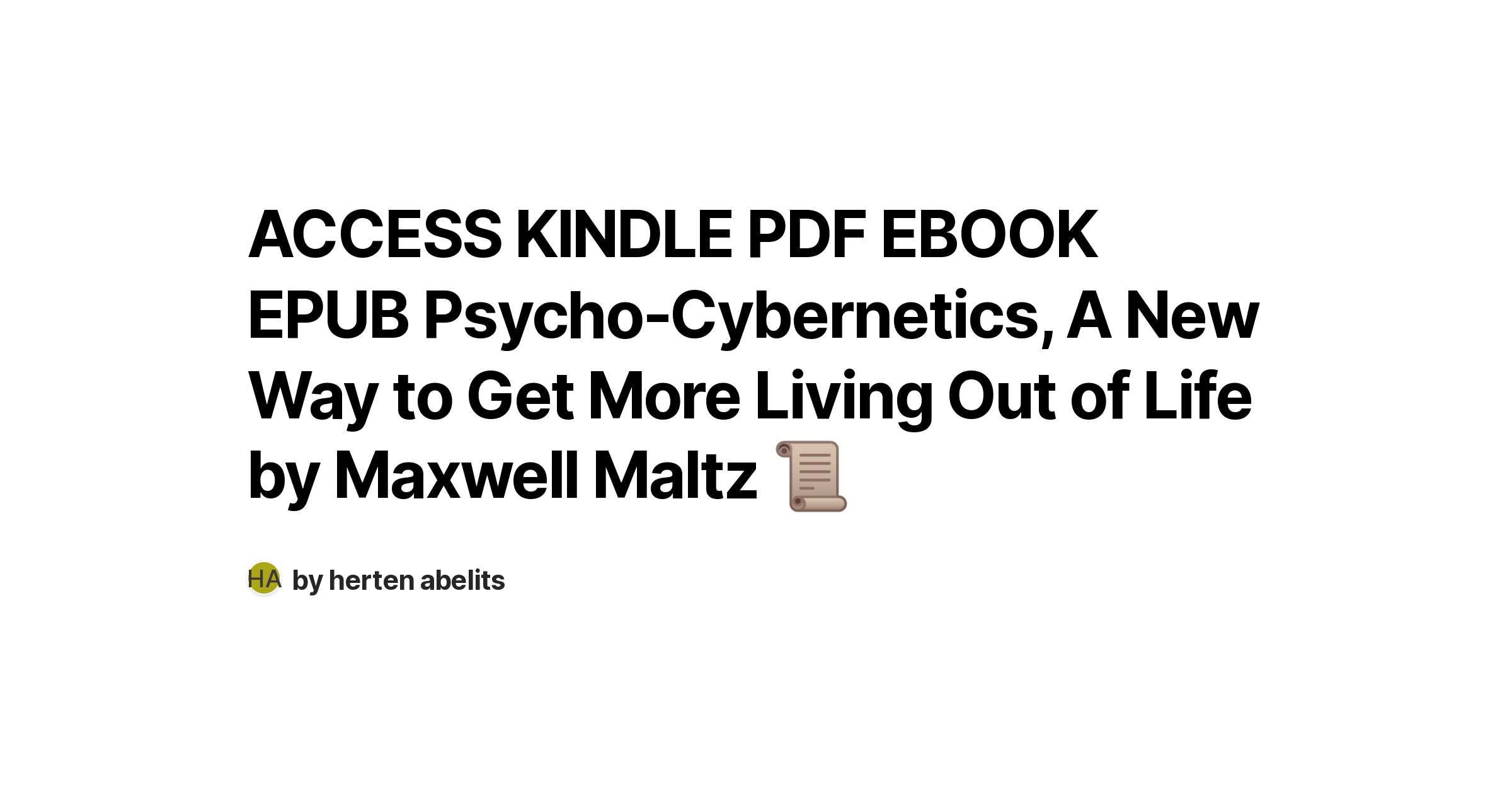 Wallpaper #w2h0G5MBSpphPi3-2R9s91 Access Kindle Pdf eBook Epub Psycho Cybernetics a New Way to Get More