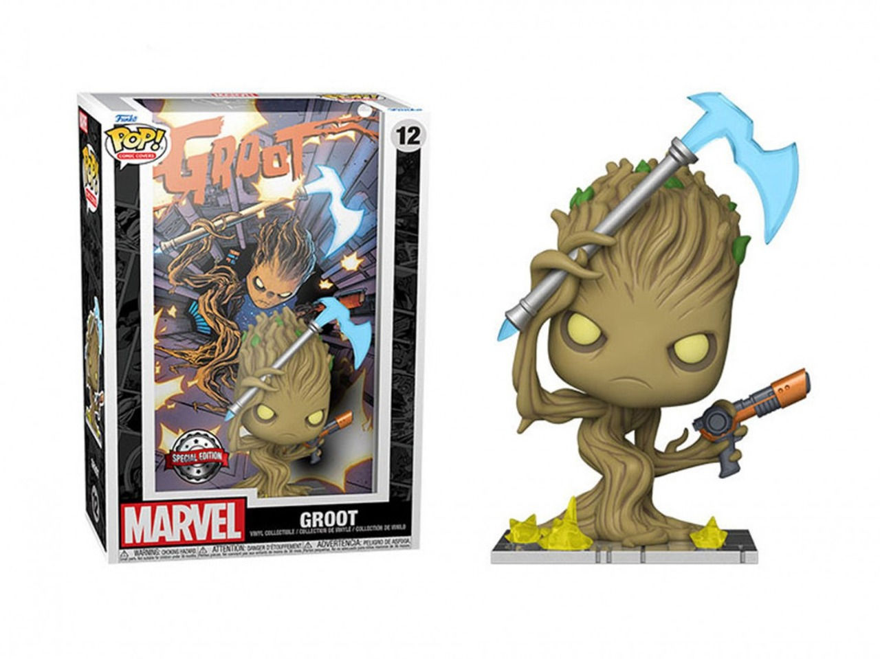 Wallpaper #1qVvOJMBVBiSkHCapo06248 Funko Pop Groot Marvel Comic Covers 12 Funko Toyshow Tudo De