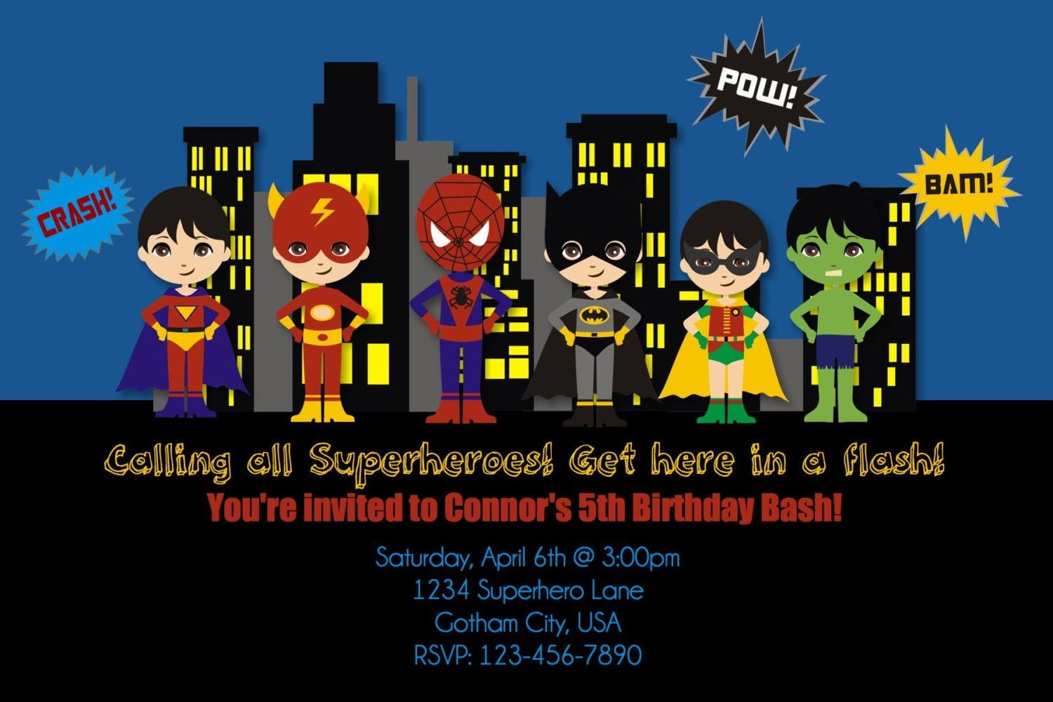 Wallpaper #CTMuM5MBcgDP3FvJ_qrC141 Free Printable Superhero Birthday Invitation Templates