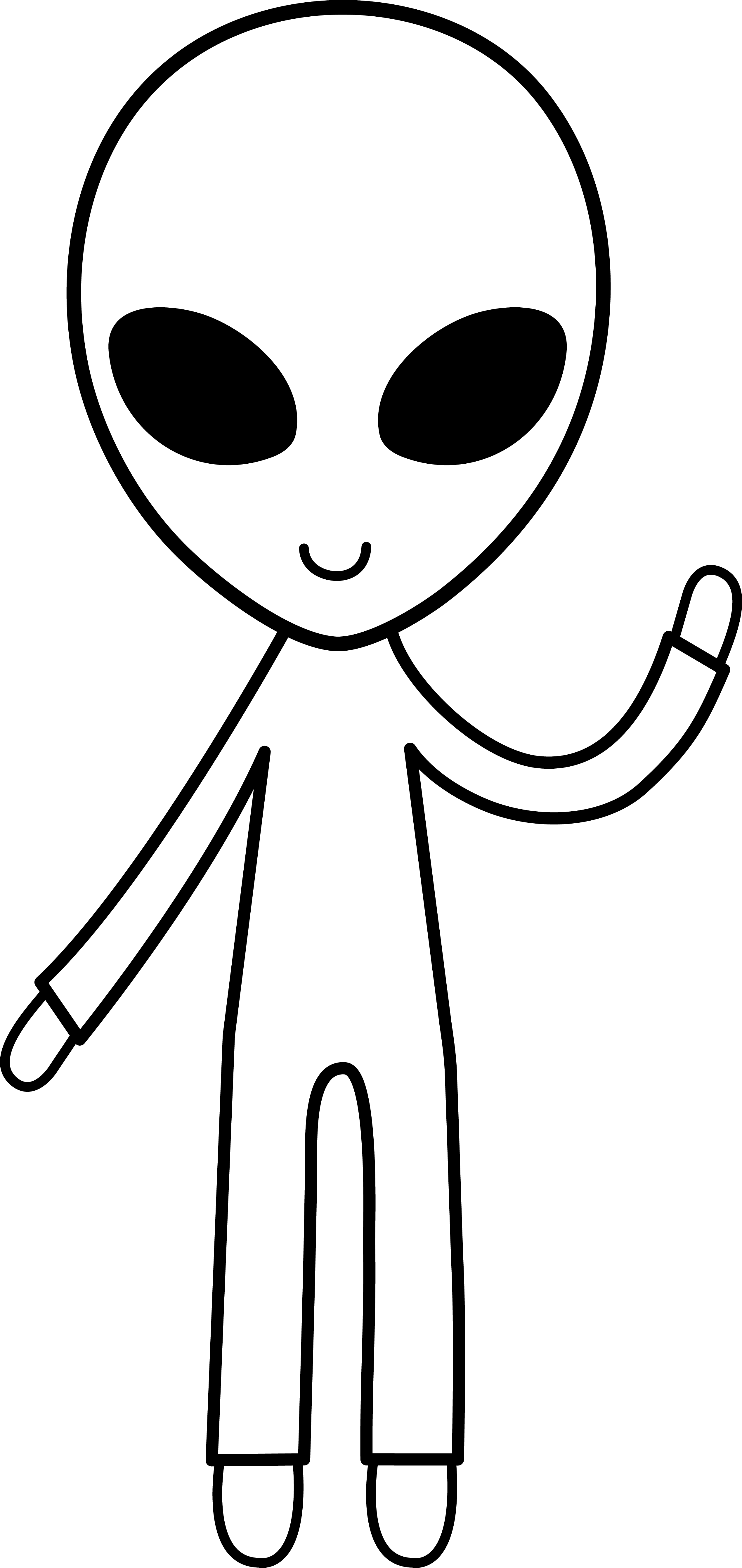 Wallpaper #b3e3KJMB-pgBXx60oau9281 Alien Clipart Black and White Clip Art Library