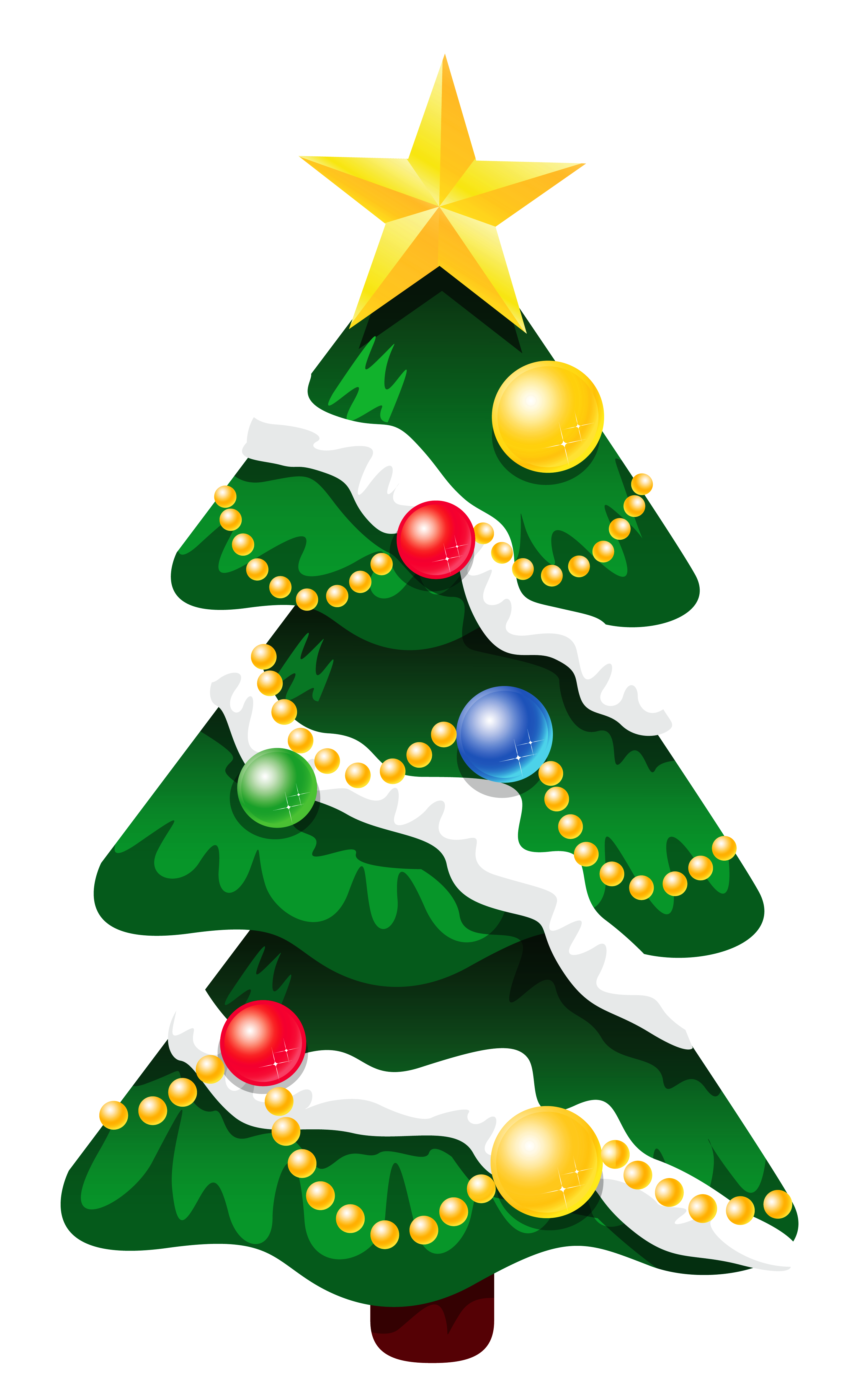 Wallpaper #-FZCd5cBsd6xcFiE6NnF65 Christmas Tree with Snow Clipart Clip Art Library