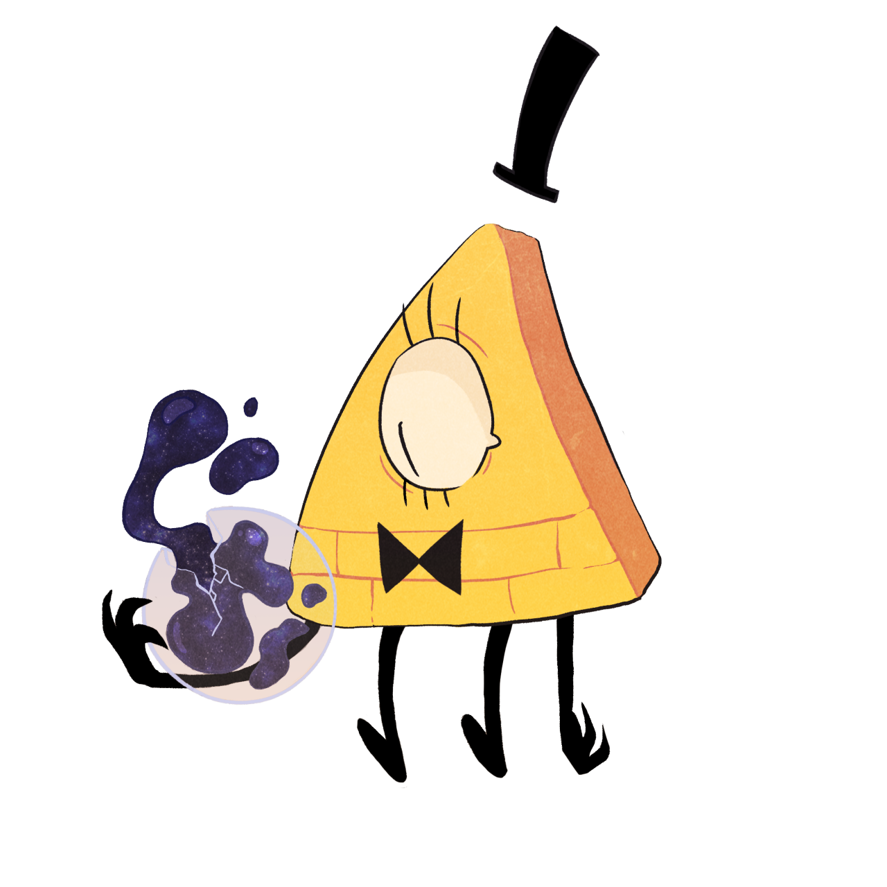 Wallpaper #-FZCd5cBsd6xcFiE6NnF4 Bill Cipher Fan Art Gravity Falls Drawing Alex Hirsch Png Download