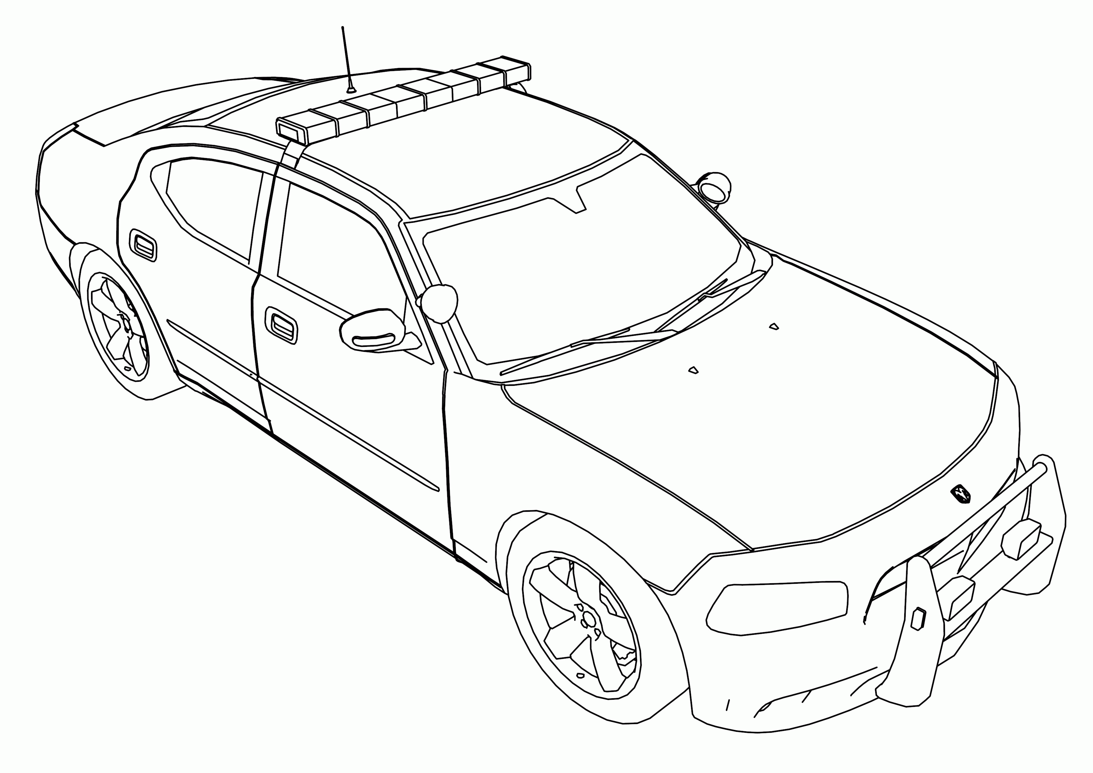 Wallpaper #iaUyMpMB0vj5YdARTdNB395 Coloring Page Car Polis Clip Art Library