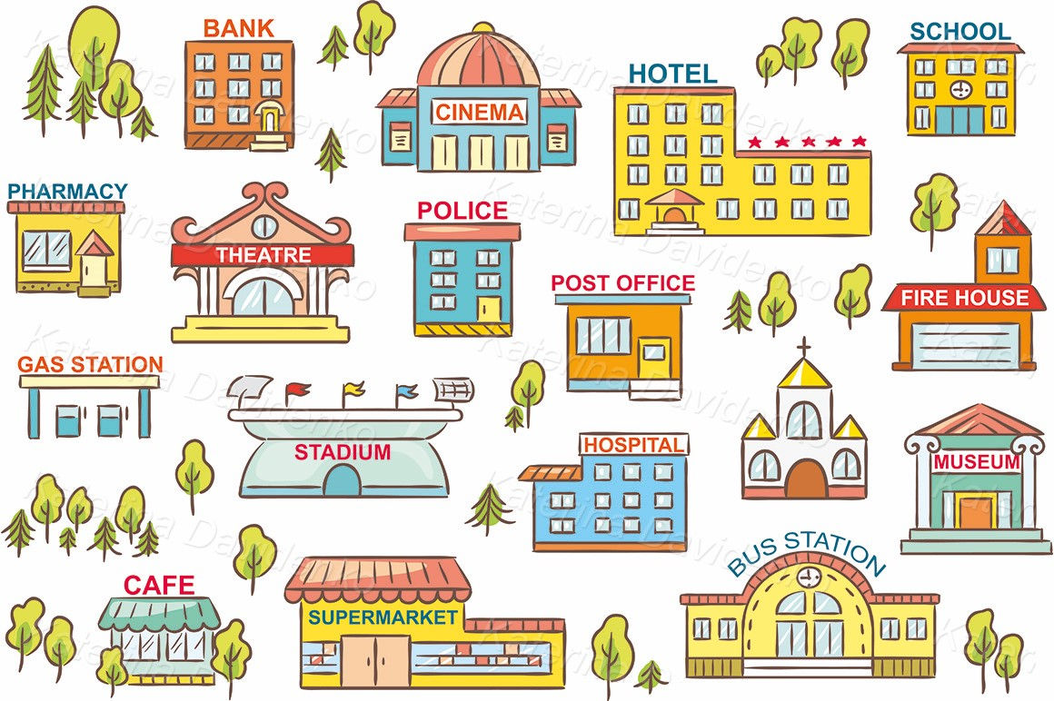 Wallpaper #dmfr65IBSpphPi3-5U-B286 Building Clip Art Vectors for Creating City Skyline Designs Clip Art