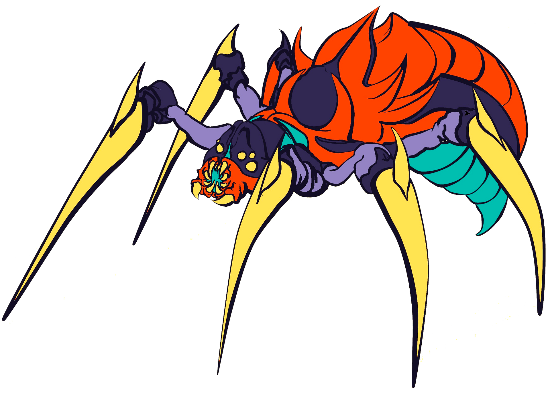 Wallpaper #FRkNE48BtGB6xQ78l2V843 Scared Spider Stock Illustrations 918 Scared Spider Stock Clip Art