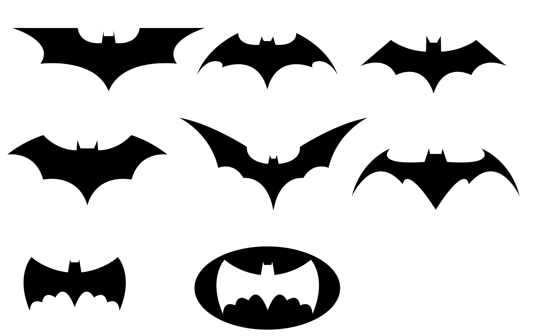 Wallpaper #qx0ULpMBlOZrFDOkP9JS141 Batman Black and White Logo Clipart Transparent Background