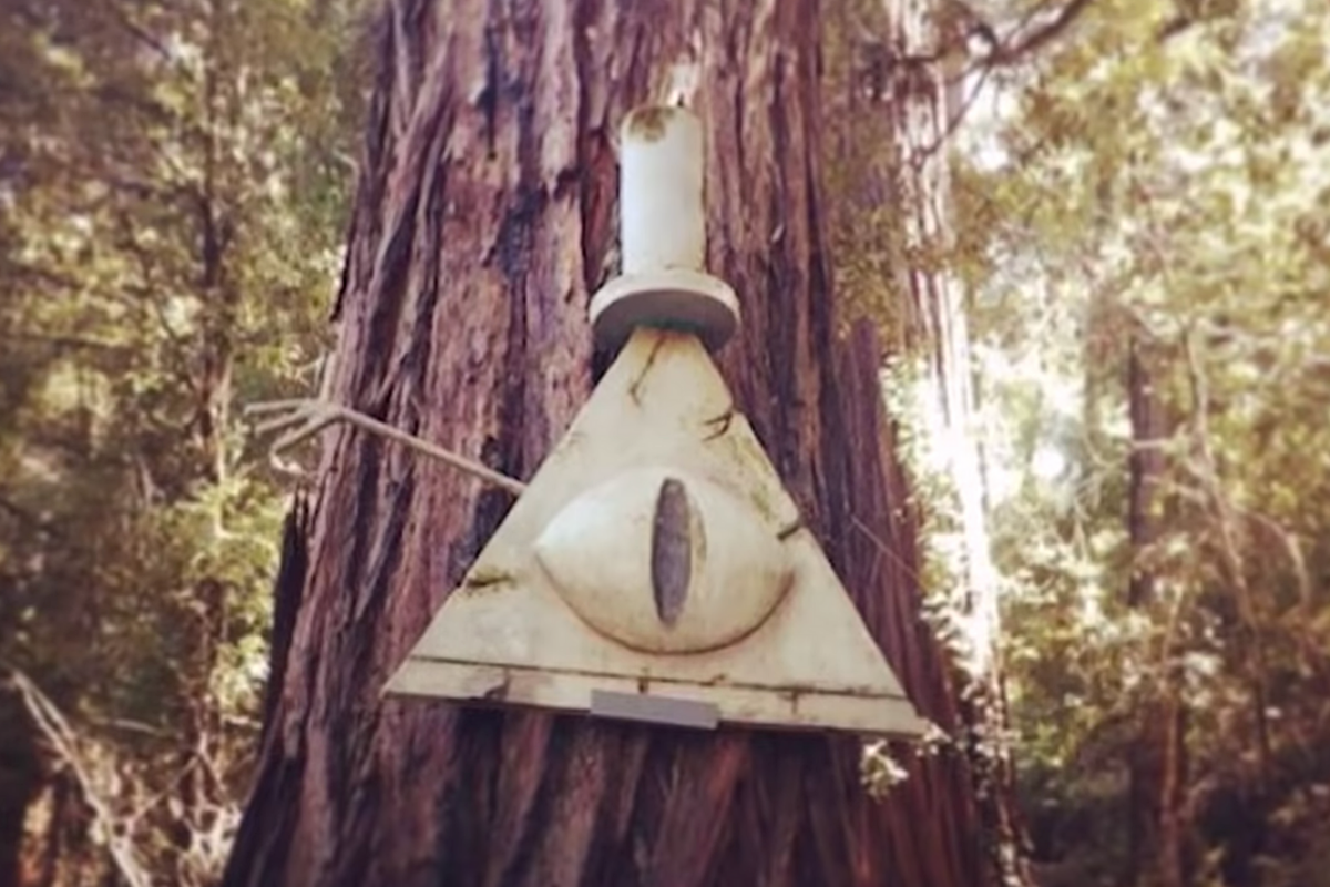 Wallpaper #yGeGApMBSpphPi3-qq-c193 Bill Cipher Statue What Happened to It Where is It Today