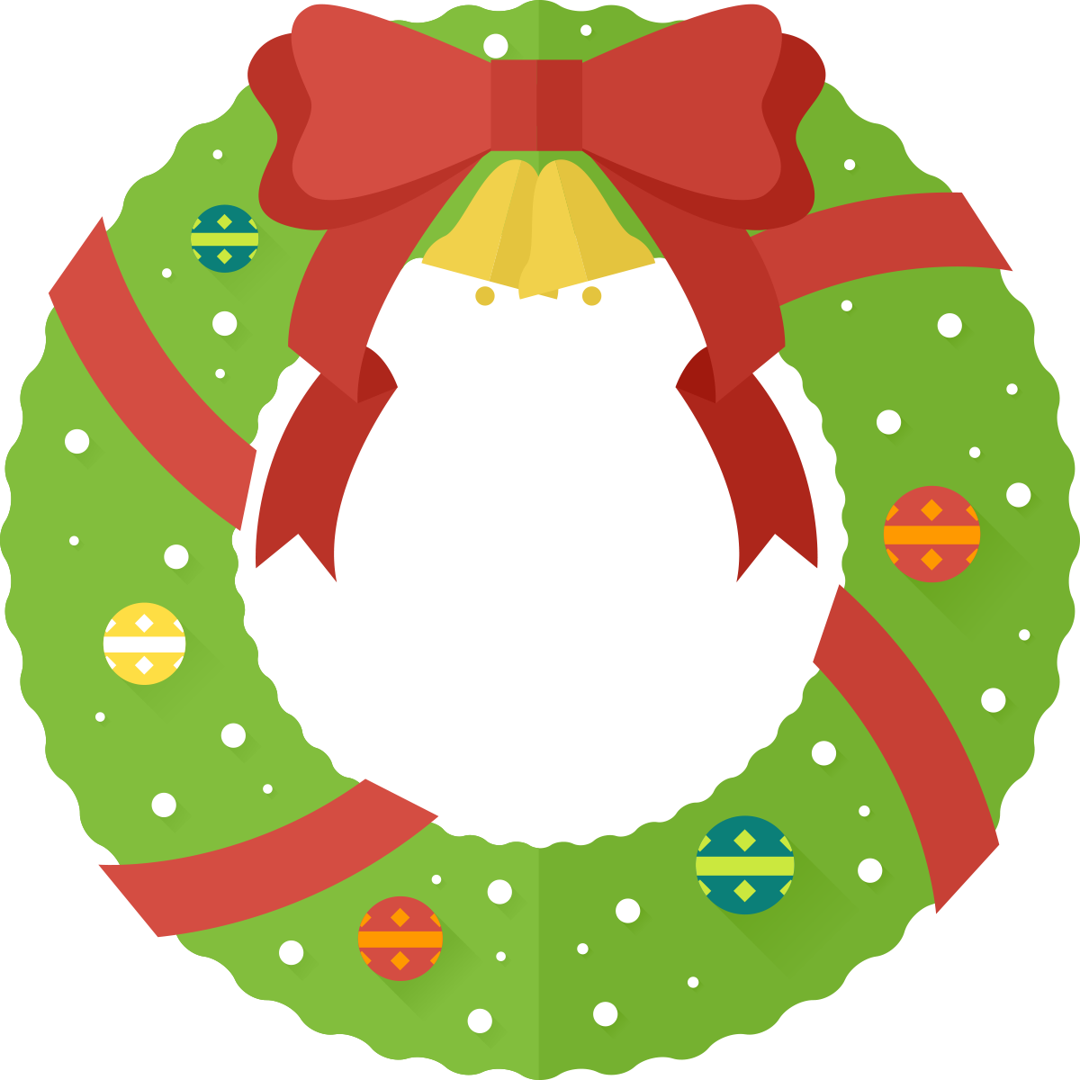 Wallpaper #pDGrNZMB5zzyi_yYSVei375 Free to Use Public Domain Christmas Wreath Clip Art