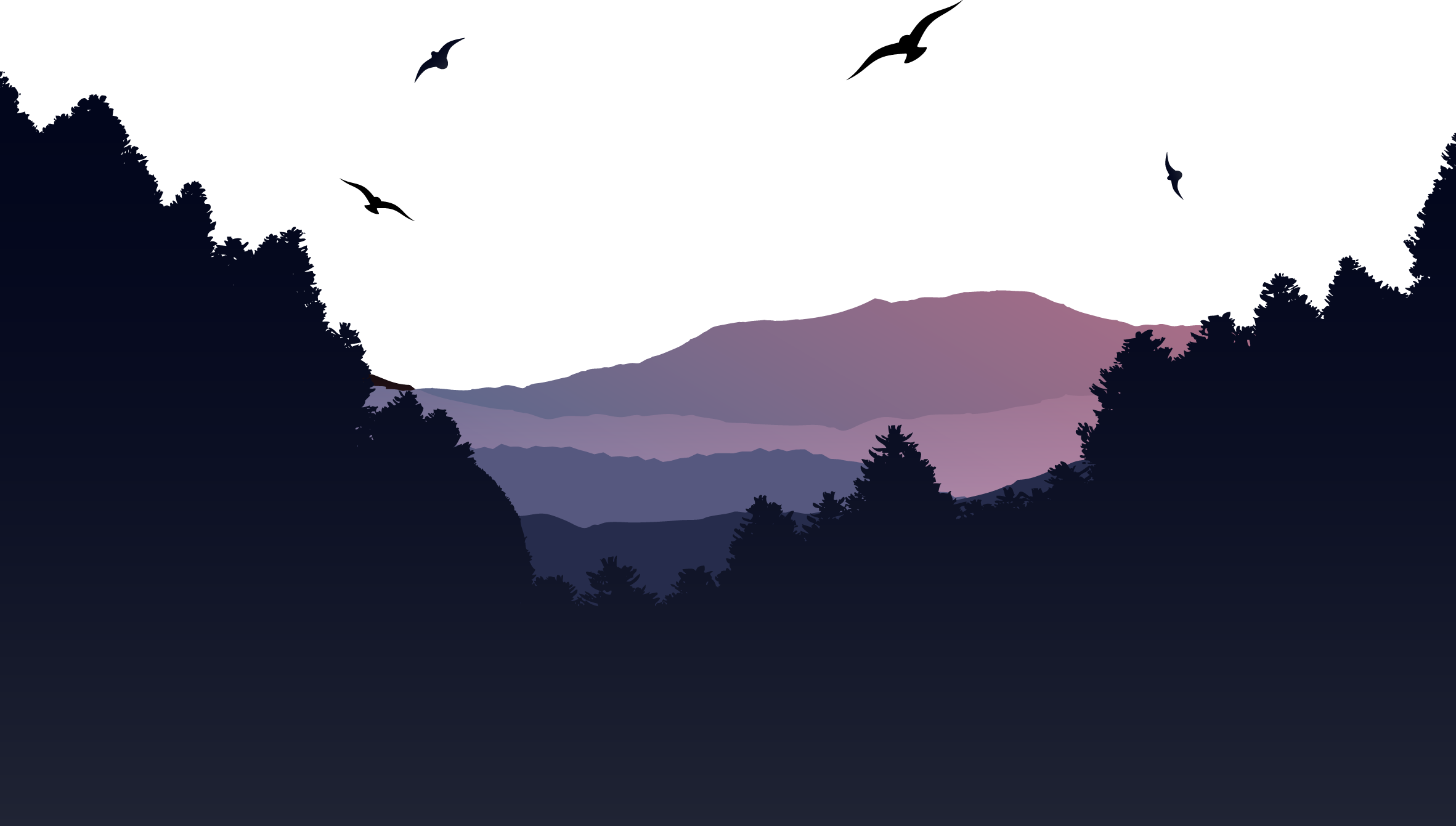Wallpaper #x--qS5MBMN-XEVvVnztn268 Mountain Euclidean Vector Landscape Asaka Mountain Forest Background