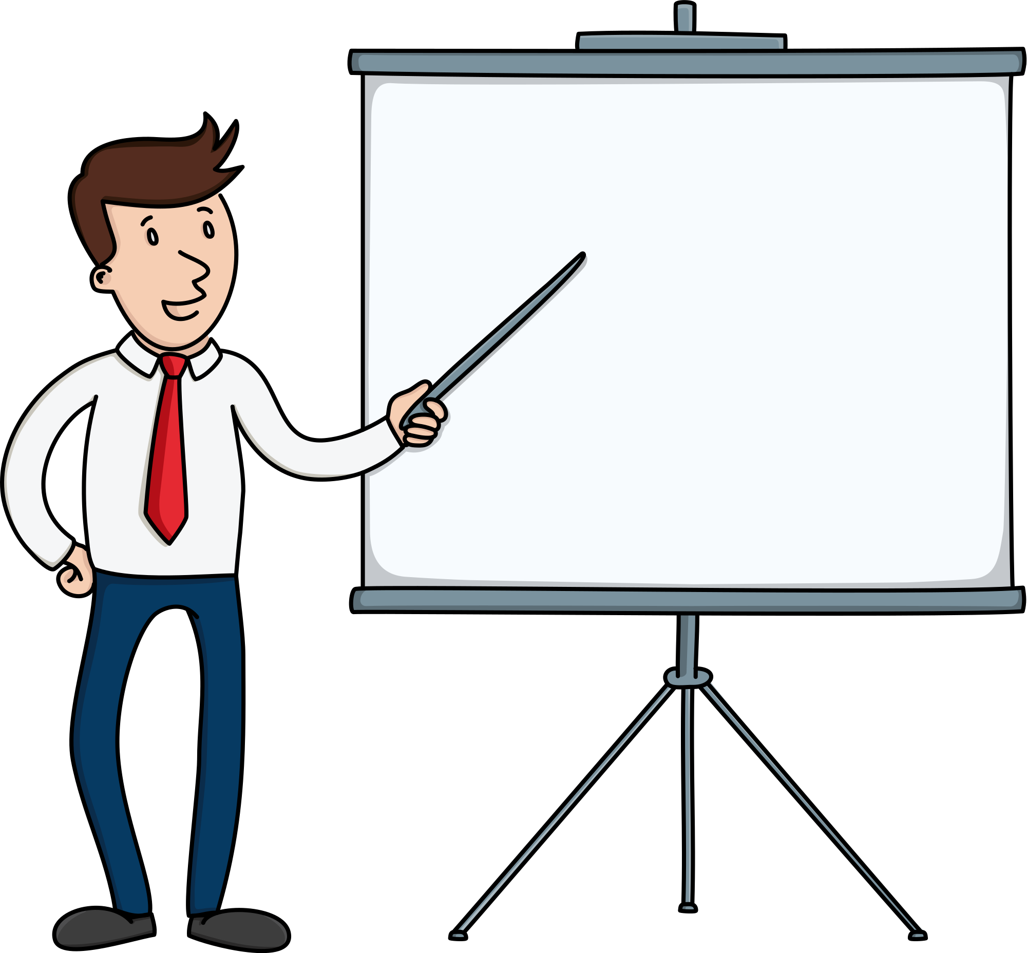 Wallpaper #k2eg8pIBSpphPi3-sXFs338 Presentation Clipart Presentation Board Cartoon Pointing on Board