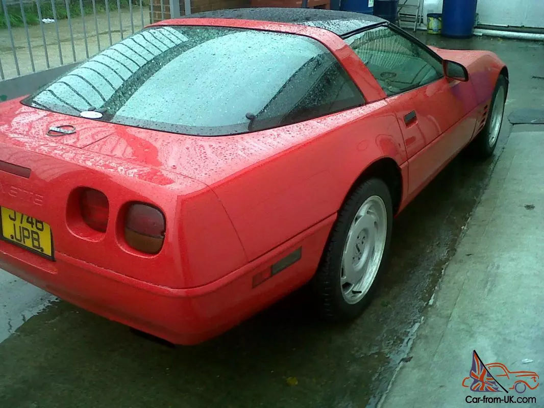 Wallpaper #-Gd-AZMBSpphPi3-aqp5139 1992 C4 Chevrolet Corvette Lt1 Auto Red