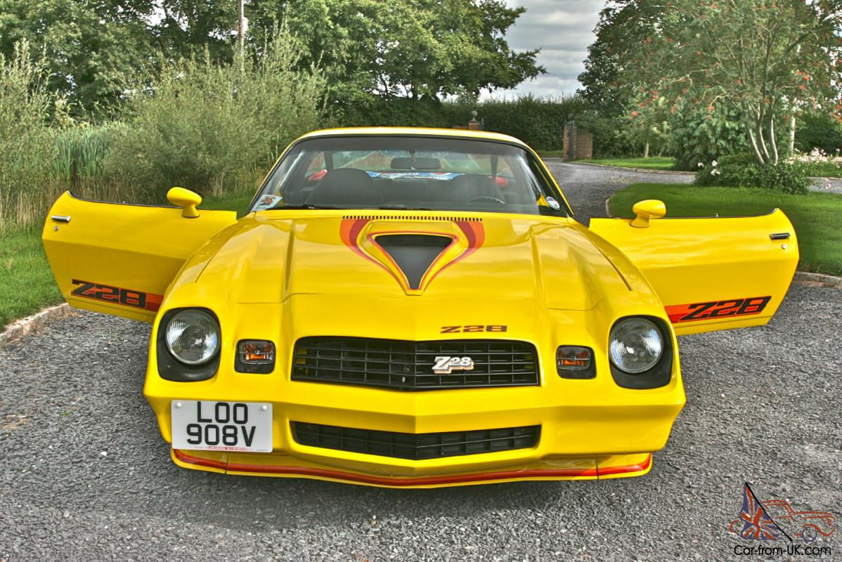 Wallpaper #m2fdD5MBSpphPi3-AvDd73 1979 Stunning Chevrolet Camaro Z28 57 V8 in Eye Popping Yellow